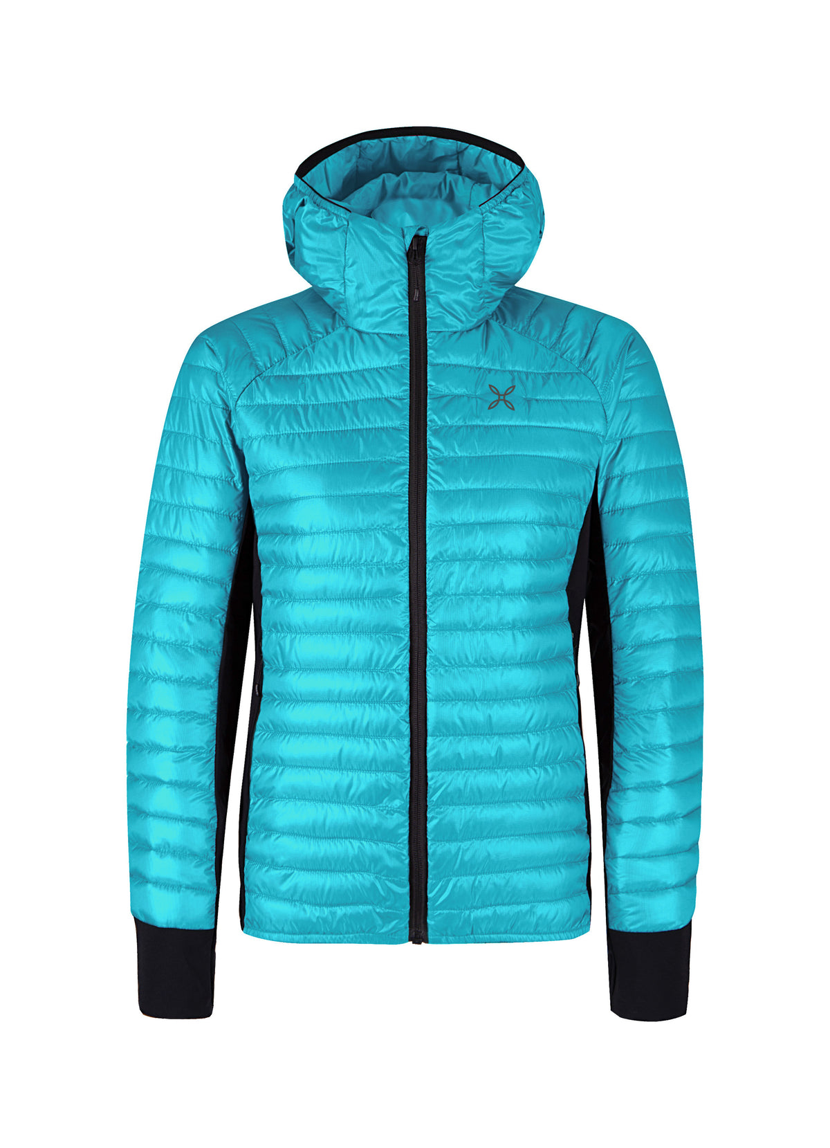 WALK HOODED JACKET WOMAN TURQUOISE
