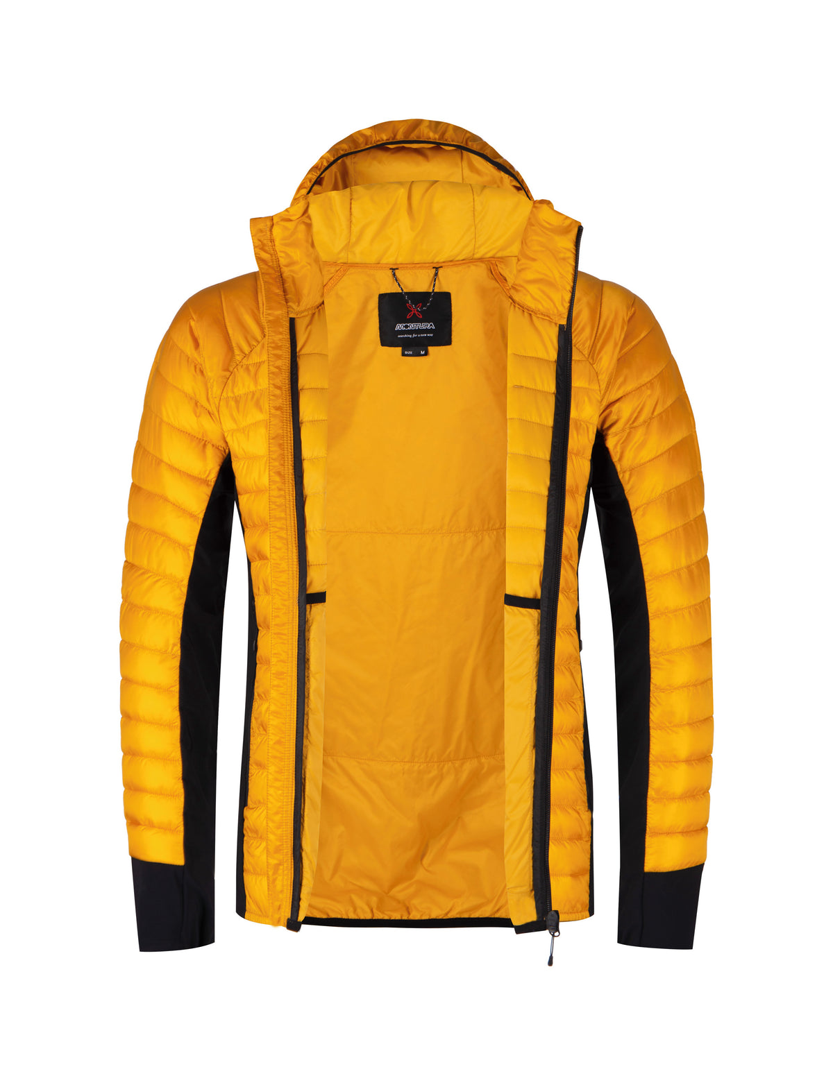 WALK HOODED JACKET MUSTARD