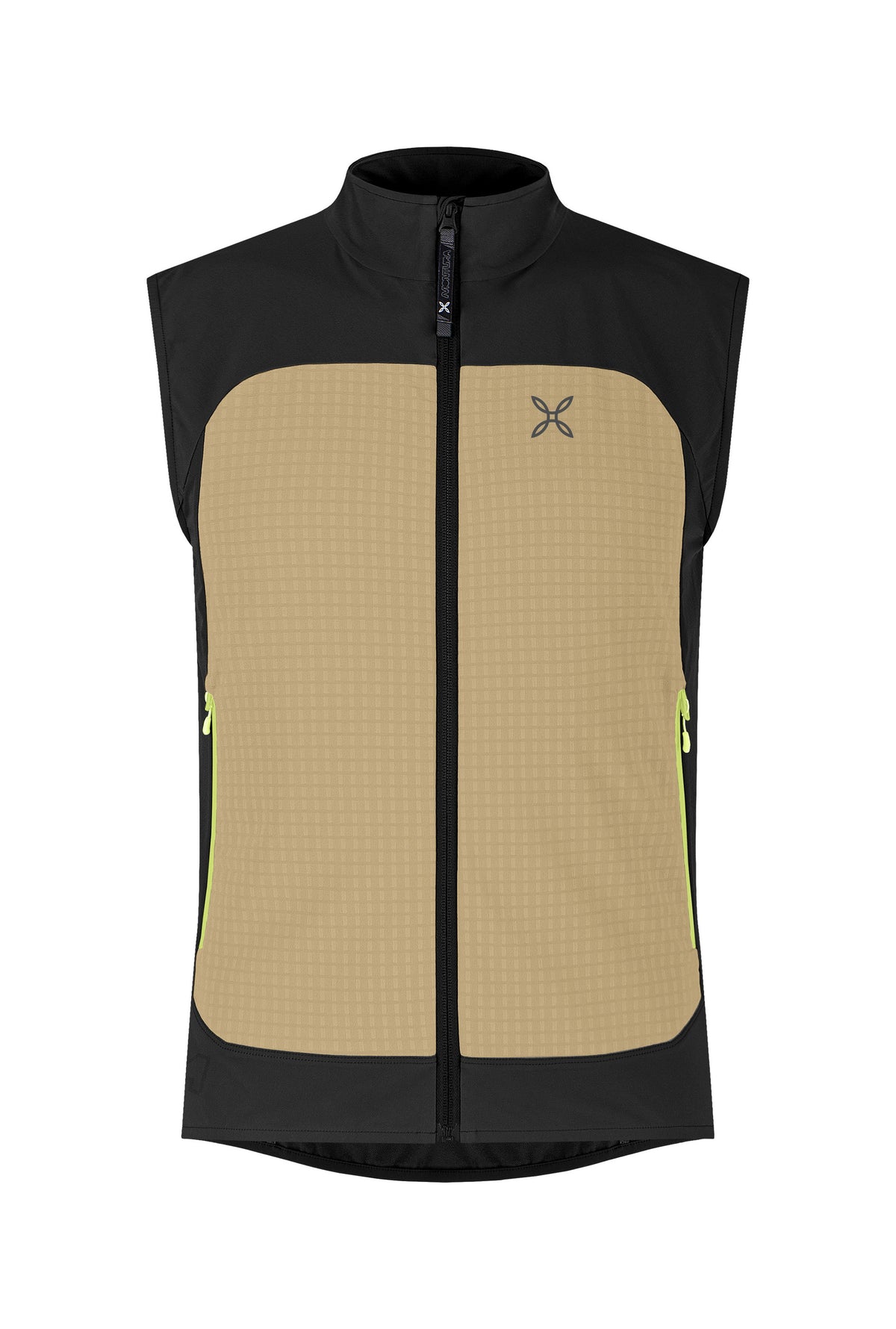 SEED VEST DESERT BEIGE SUNNY LIME