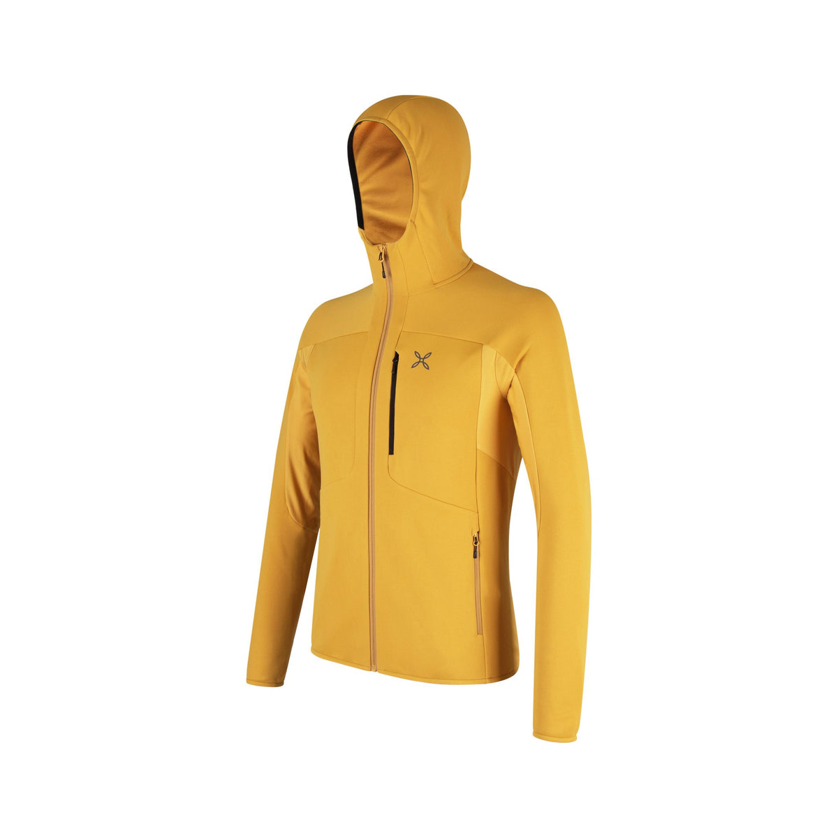 SMOOTH 2 HOODED MAGLIA MUSTARD