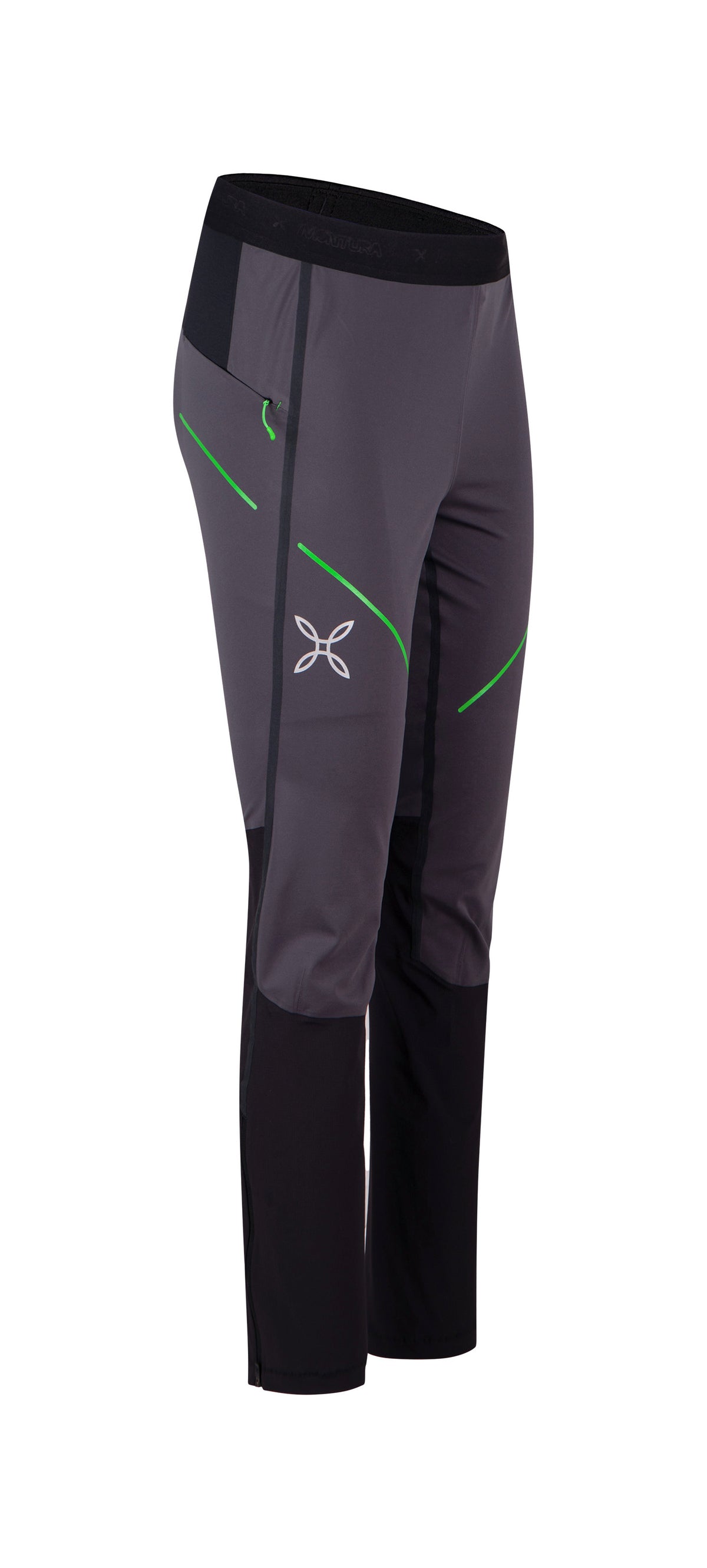 RITMO PTC AIR CORE PANTS ANTRACITE/VIBE GREEN