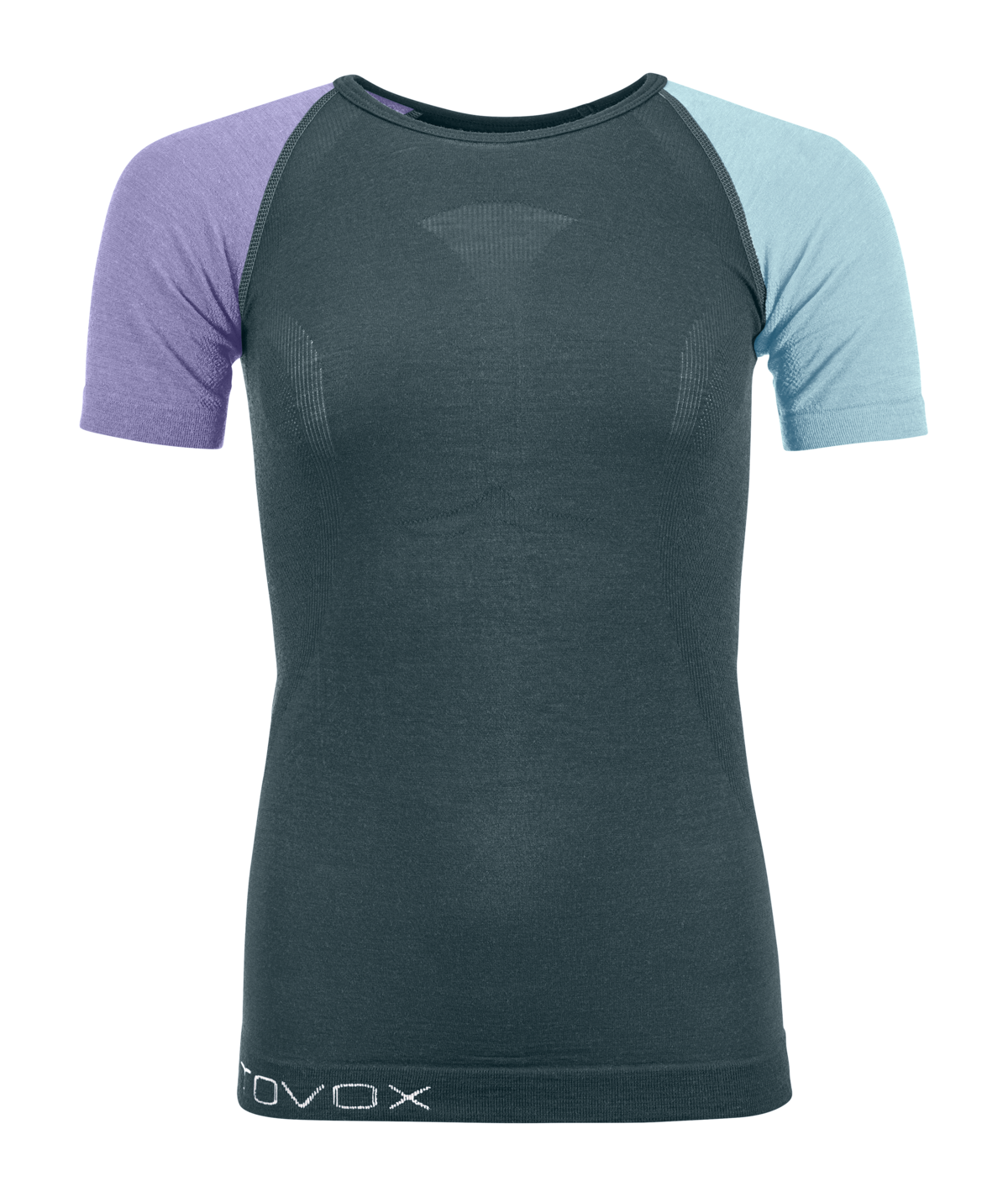 120 COMP LIGHT SHORT SLEEVE W dark arctic grey