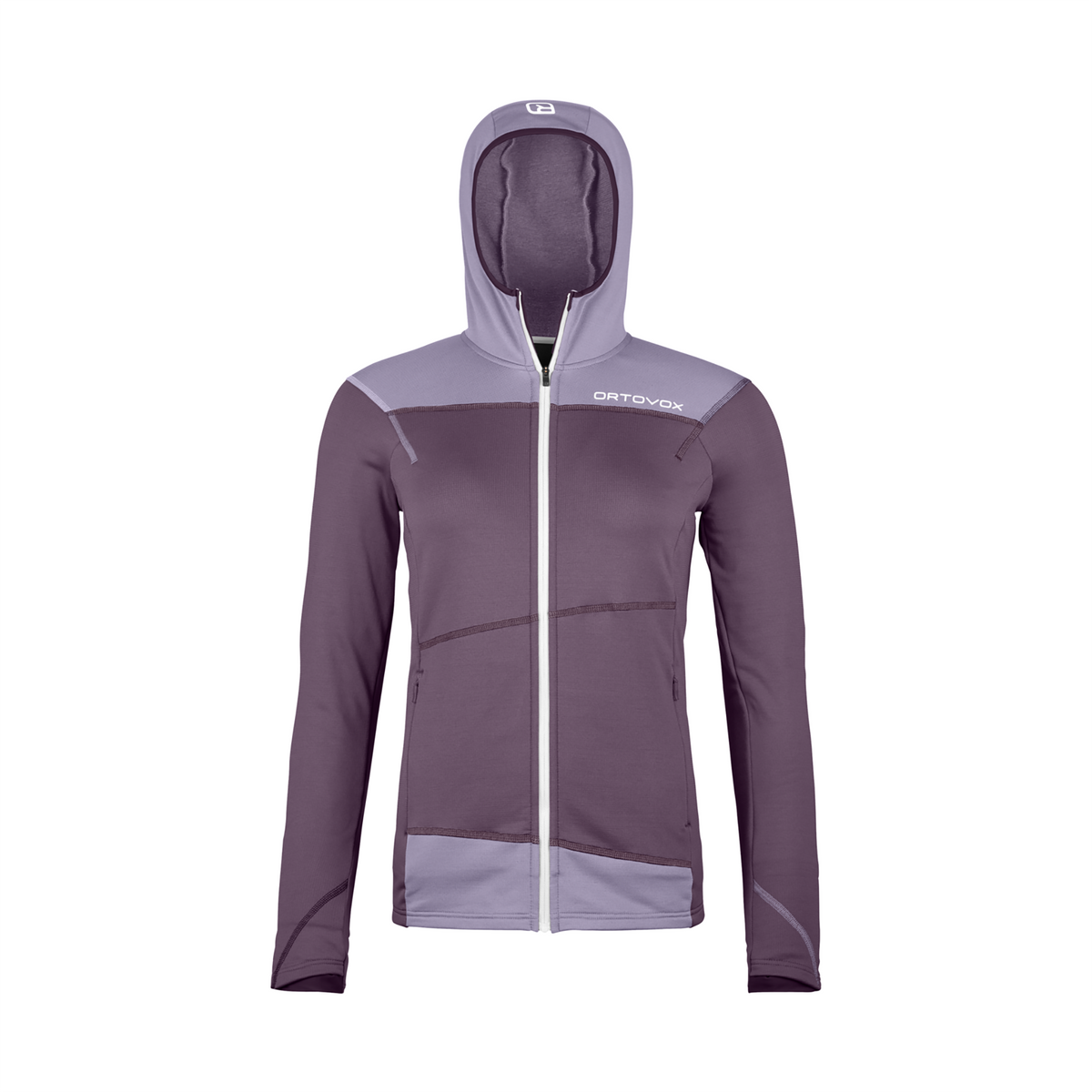 FLEECE LIGHT HOODY W wild berry