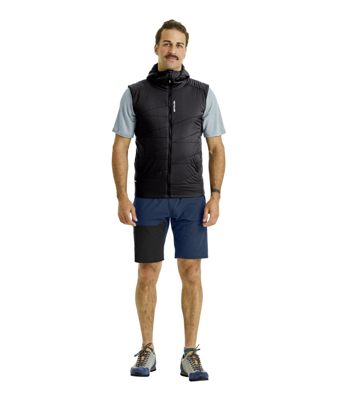 SWISSWOOL PIZ DUAN VEST M black raven