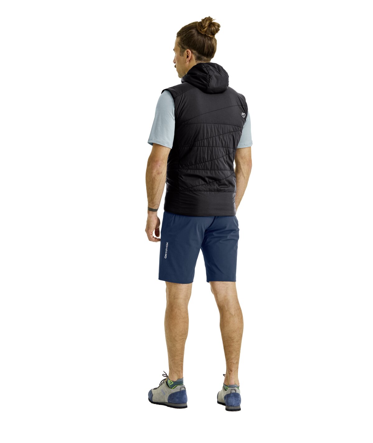 SWISSWOOL PIZ DUAN VEST M black raven
