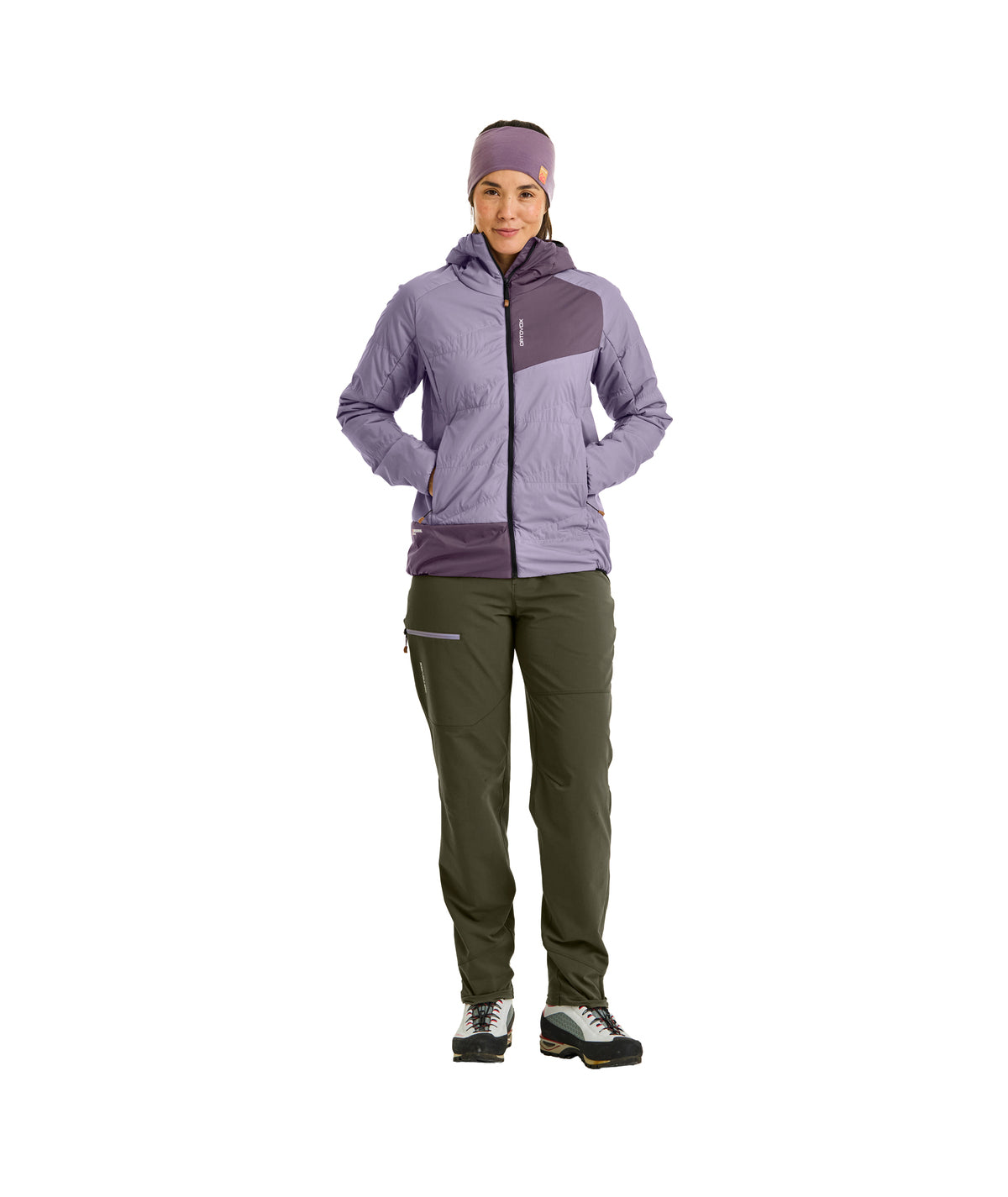 SWISSWOOL PIZ DUAN JACKET W lush lavender