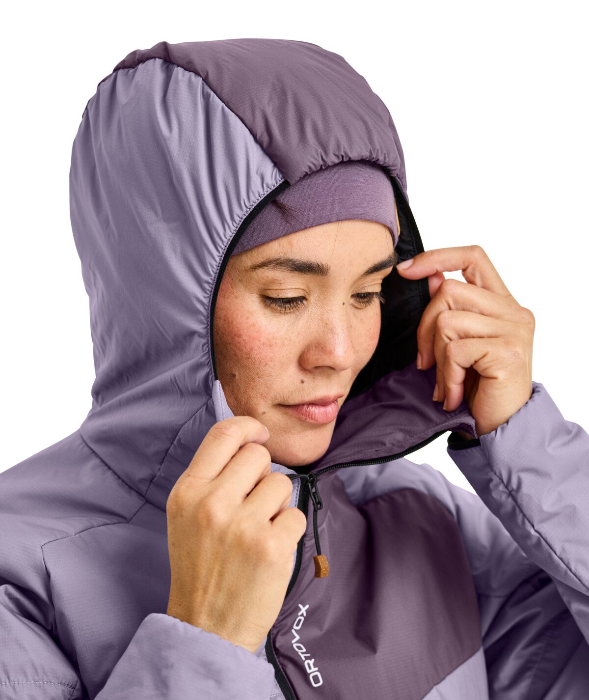 SWISSWOOL PIZ DUAN JACKET W lush lavender