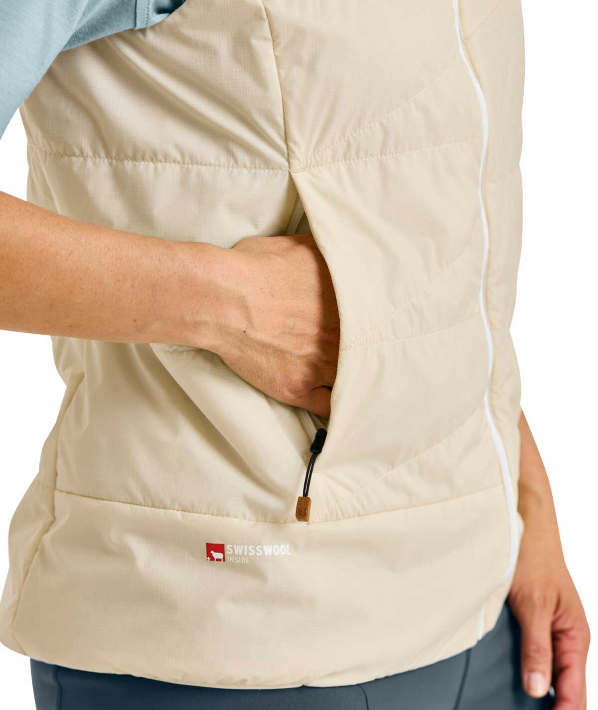 ORTOVOX SWISSWOOL PIZ DUAN VEST W wild berry