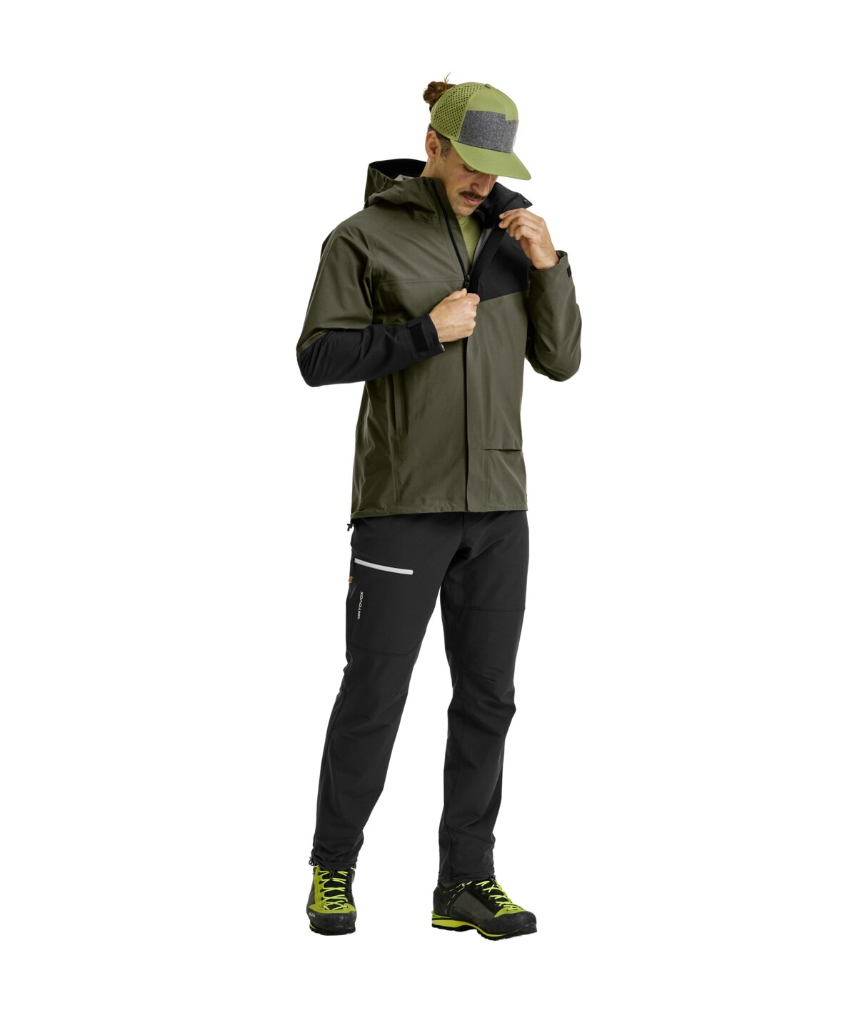 SECEDA SOFTSHELL PANTS M black raven