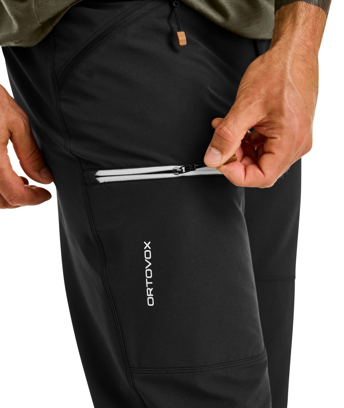 SECEDA SOFTSHELL PANTS M black raven