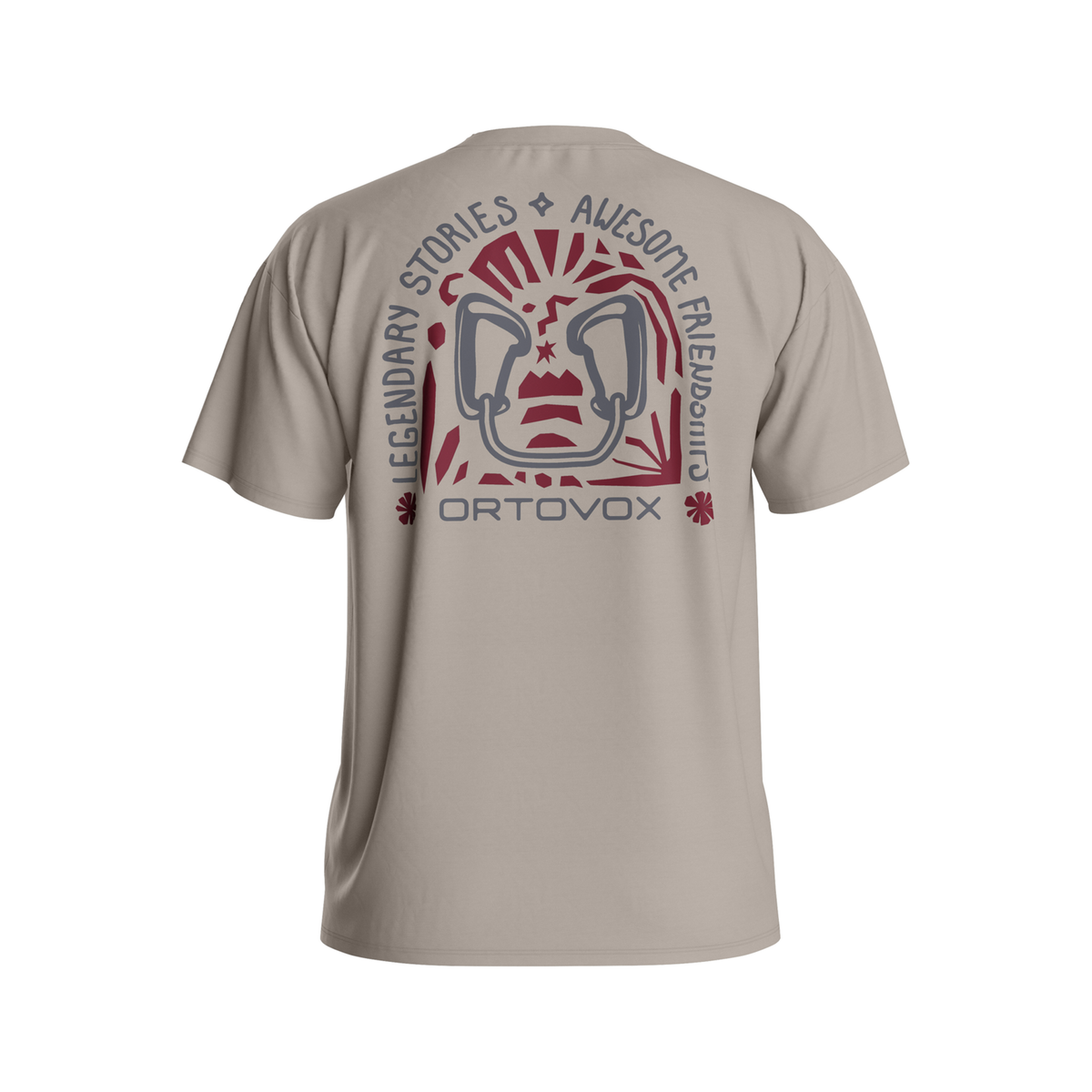 ORTOVOX 150 COOL CLIMBING VIBES TS M dark linen