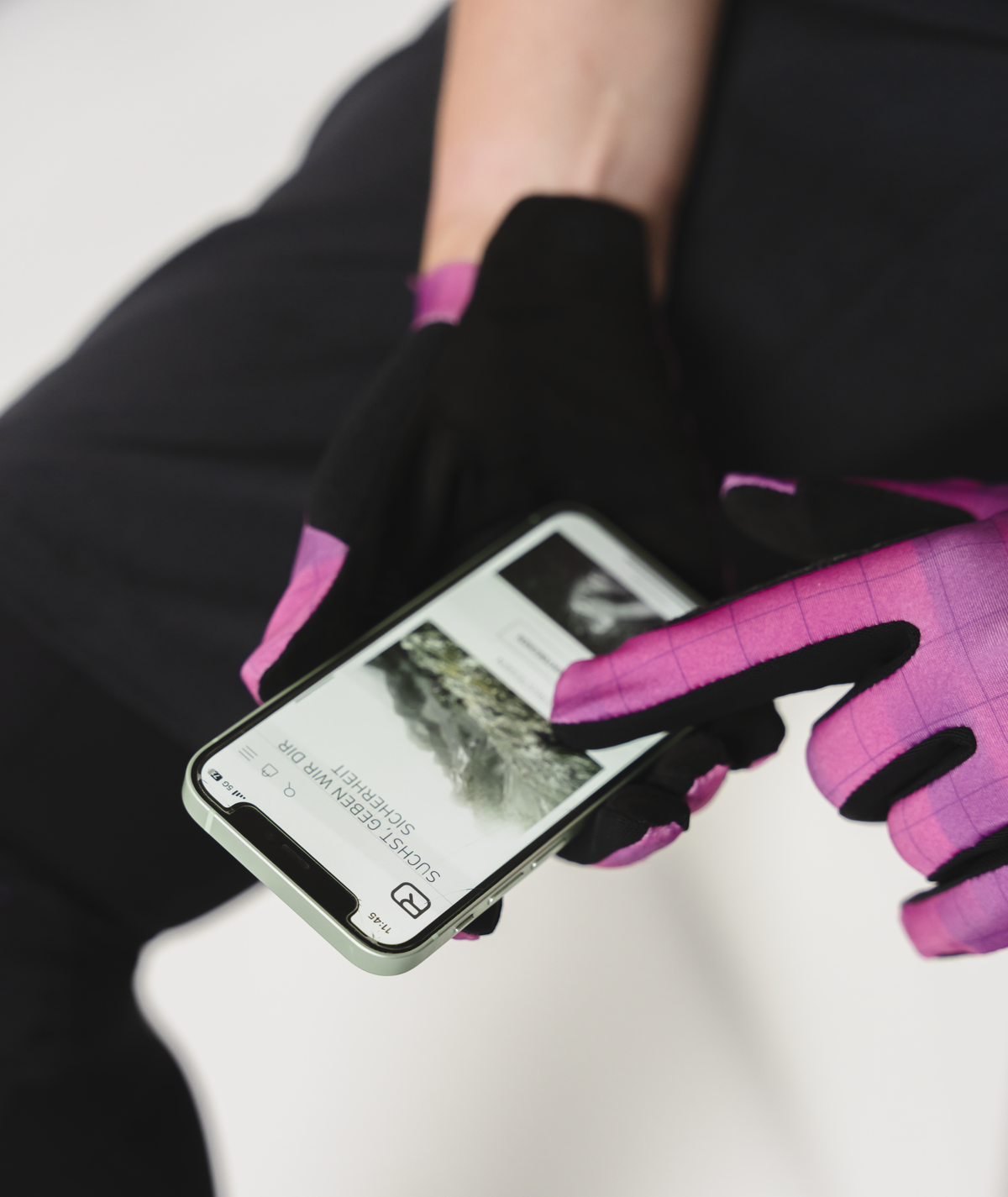 ORTOVOX MTB LIGHT GLOVE W dark linen motion aop