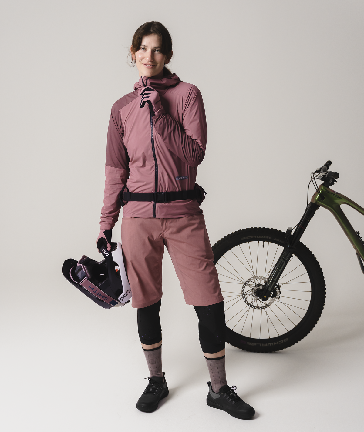 SEQUENCE WIND JACKET W dusk rose