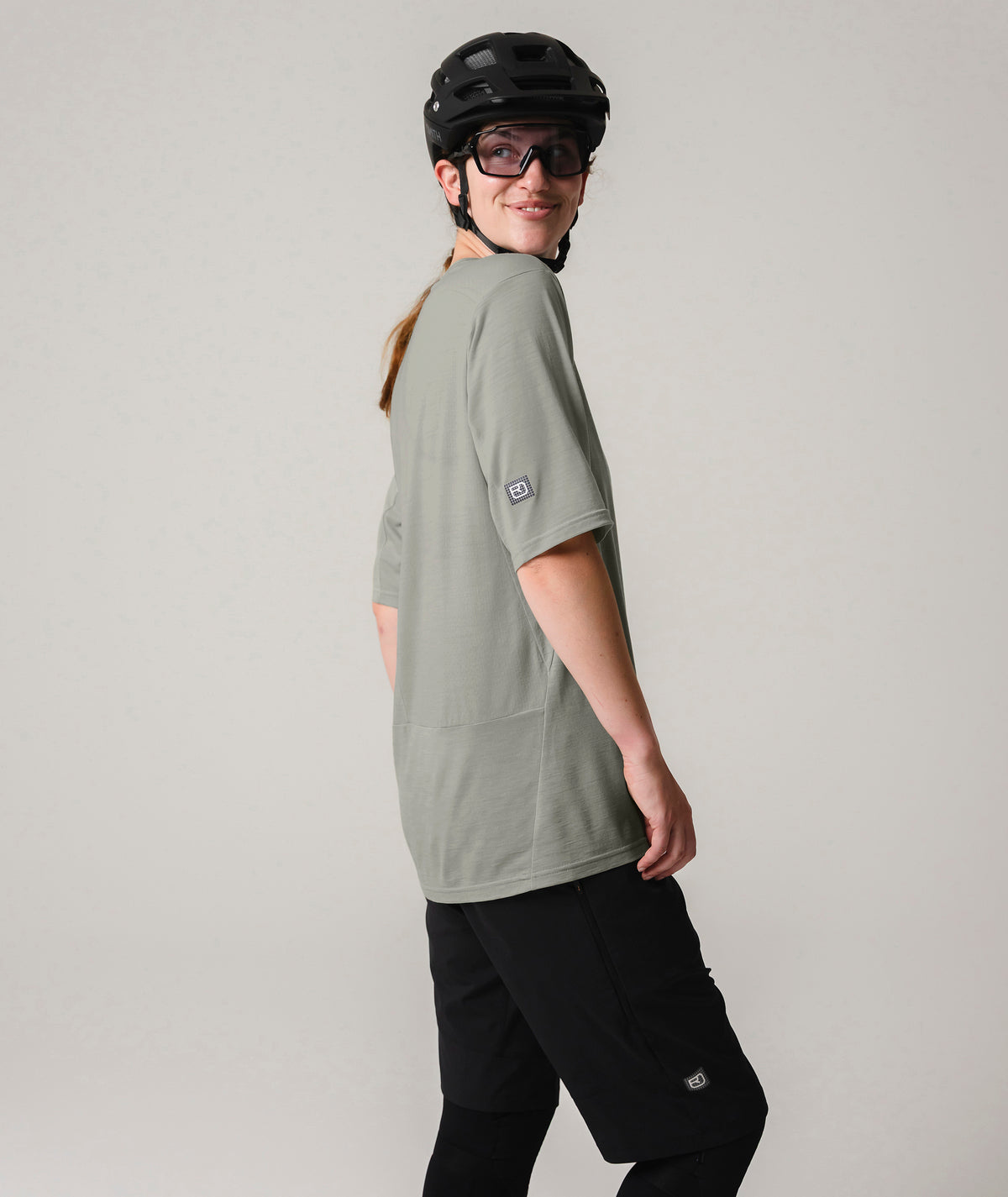 SEQUENCE FREE JERSEY TS W green sage