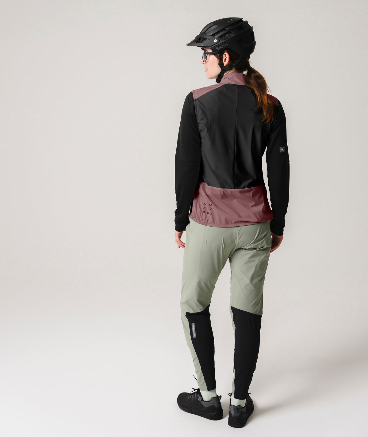SEQUENCE WIND VEST W chestnut