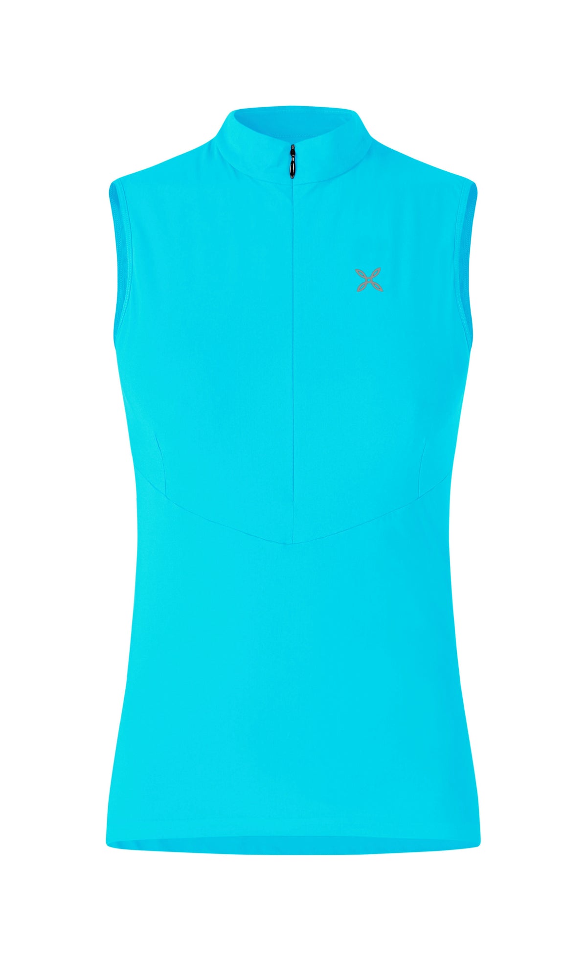 SENSI ZIP CANOTTA WOMAN TURQUOISE