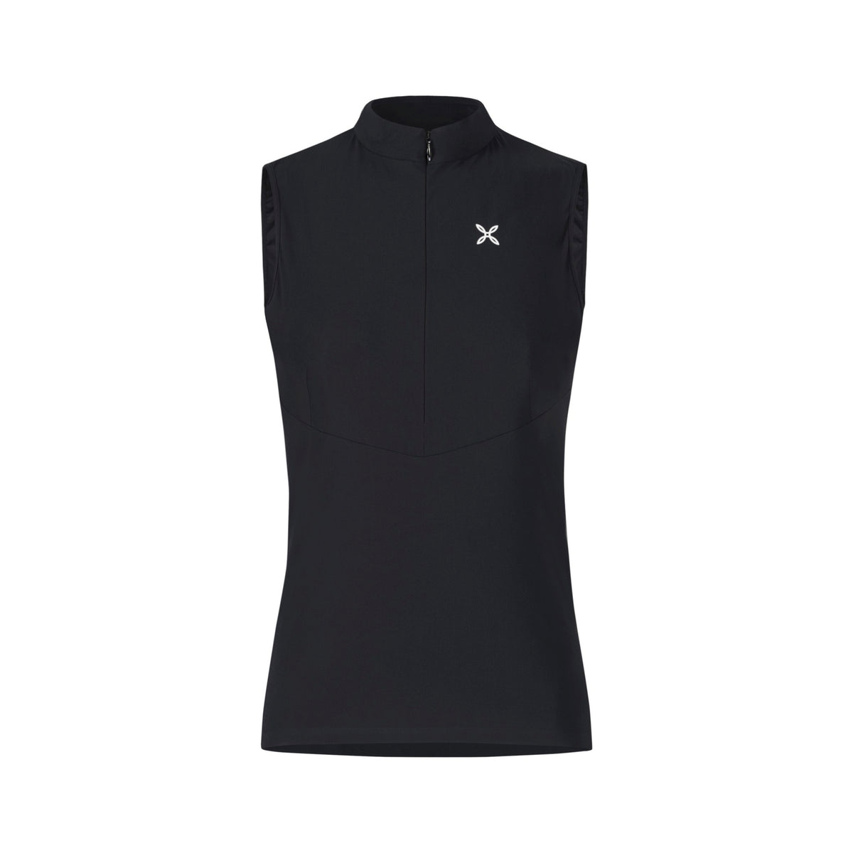 MONTURA SENSI ZIP CANOTTA WOMAN BLACK