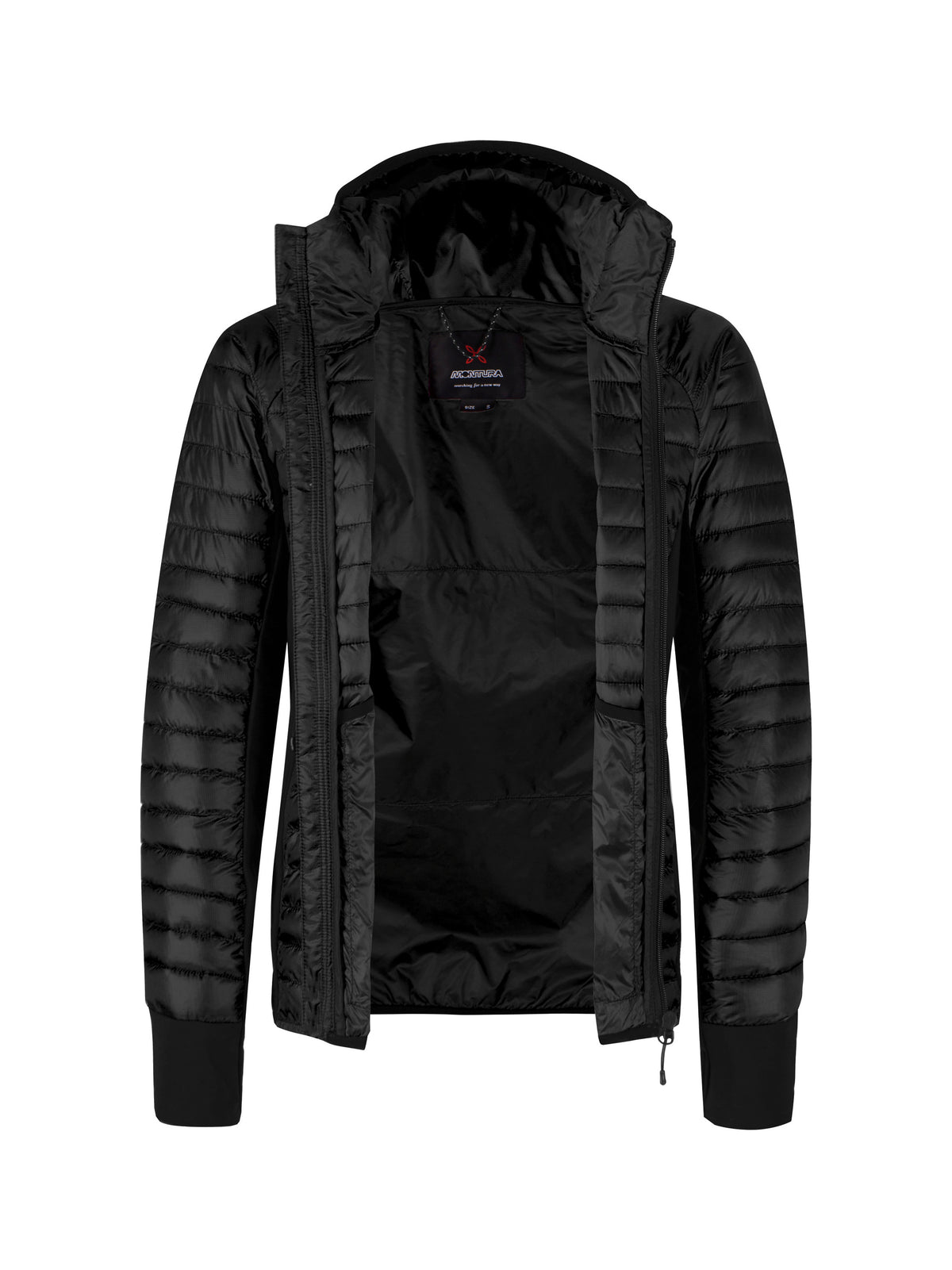 WALK HOODED JACKET WOMAN BLACK