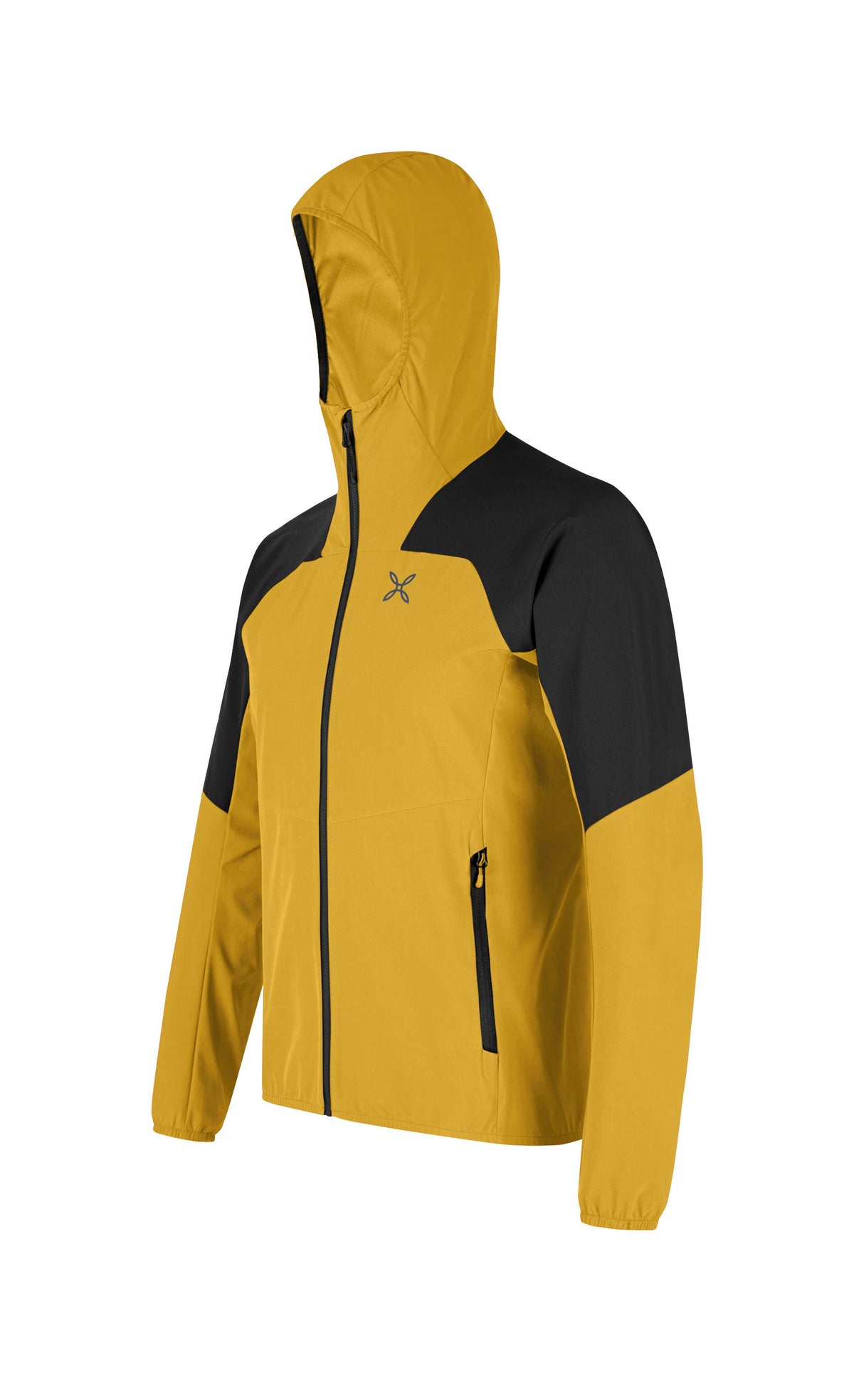 RISE HOODED JACKET MUSTARD