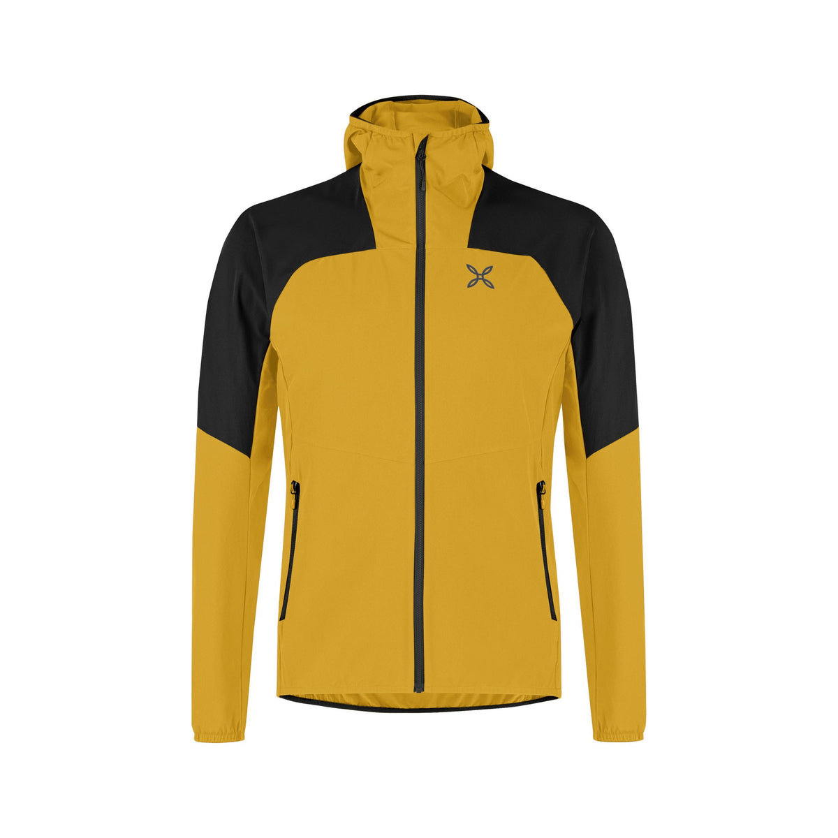 MONTURA RISE HOODED JACKET MUSTARD
