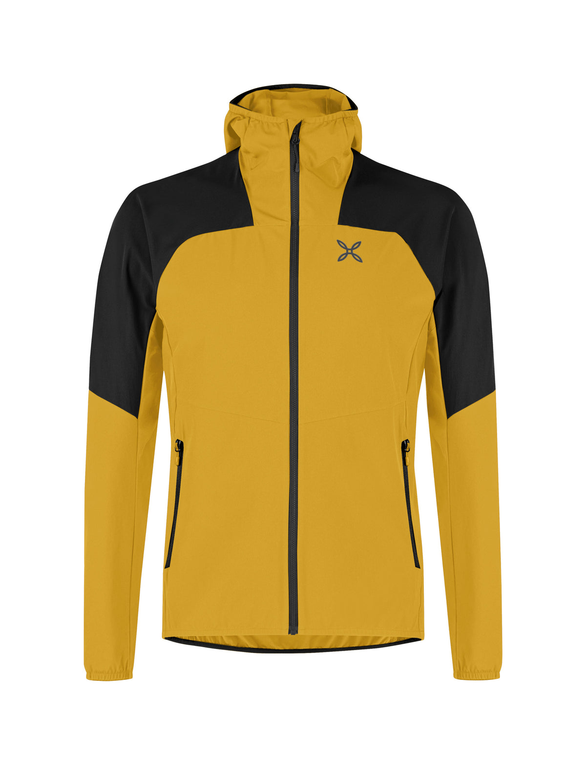 RISE HOODED JACKET MUSTARD