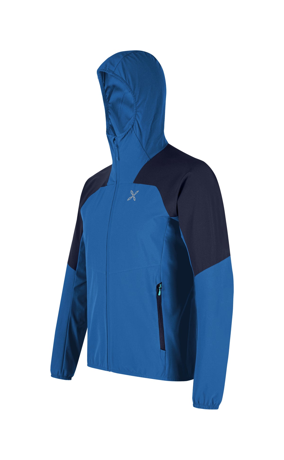 RISE HOODED JACKET B BLUE GRAPHITE BLUE