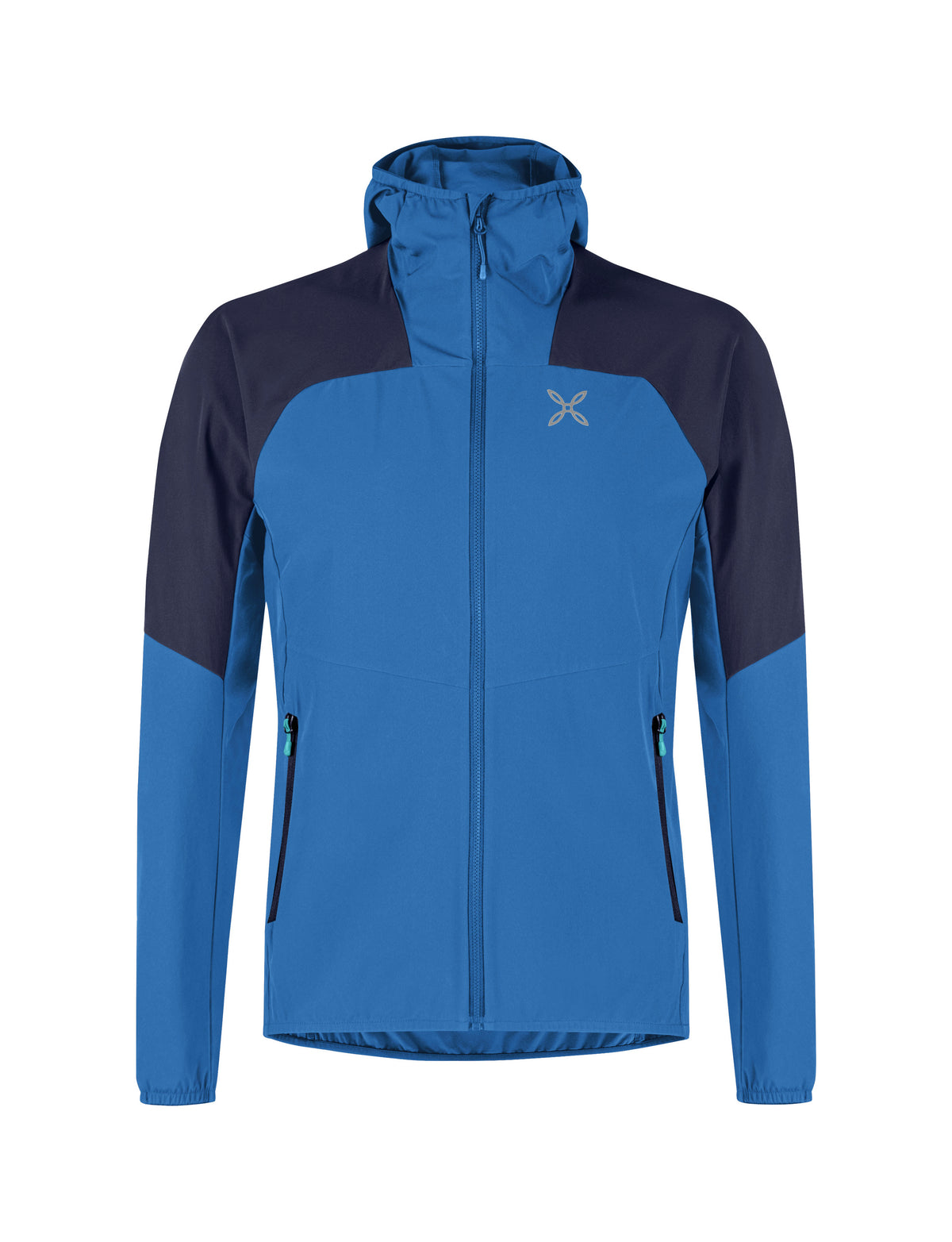 RISE HOODED JACKET B BLUE GRAPHITE BLUE