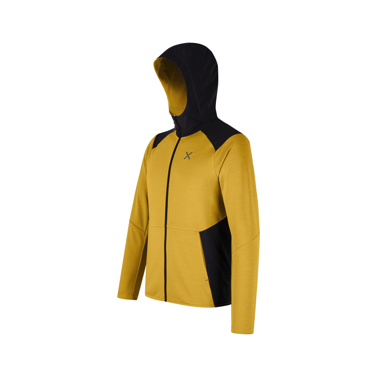 MONTURA TIMELESS MIX HOODED MAGLIA MUSTARD