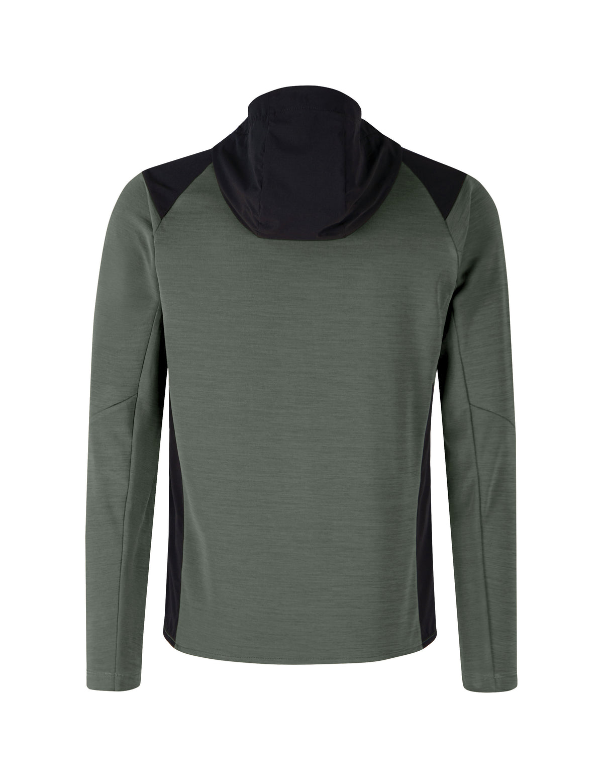 TIMELESS MIX HOODED MAGLIA VERDE SALVIA
