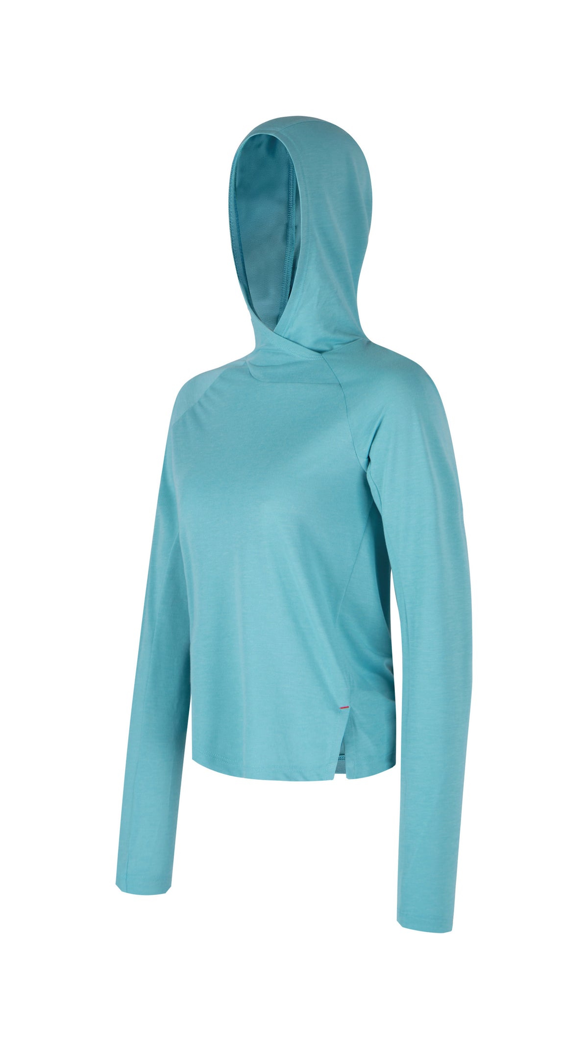 VERSANTE HOODED MAGLIA WOMAN CRYSTAL BLUE