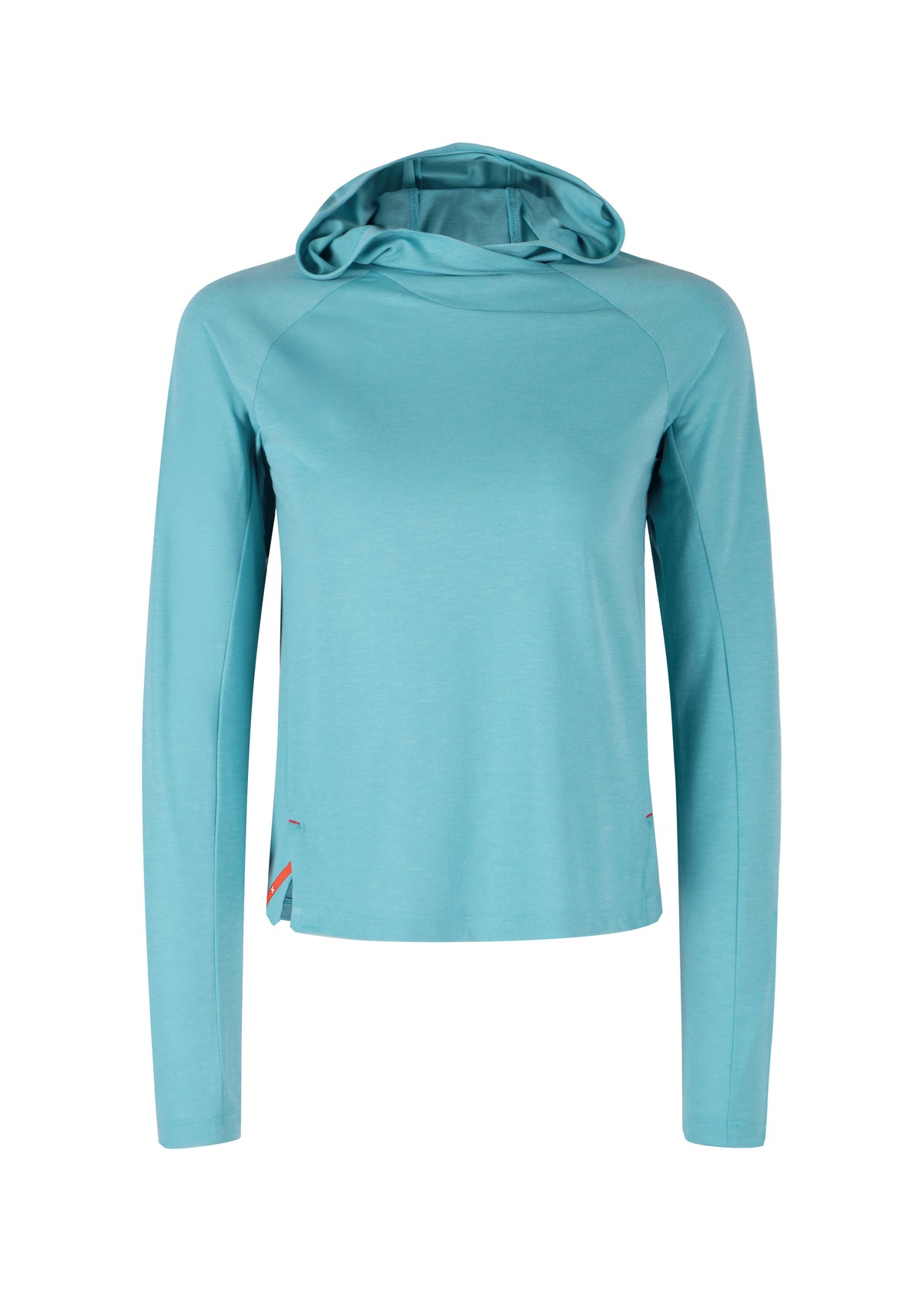 VERSANTE HOODED MAGLIA WOMAN CRYSTAL BLUE