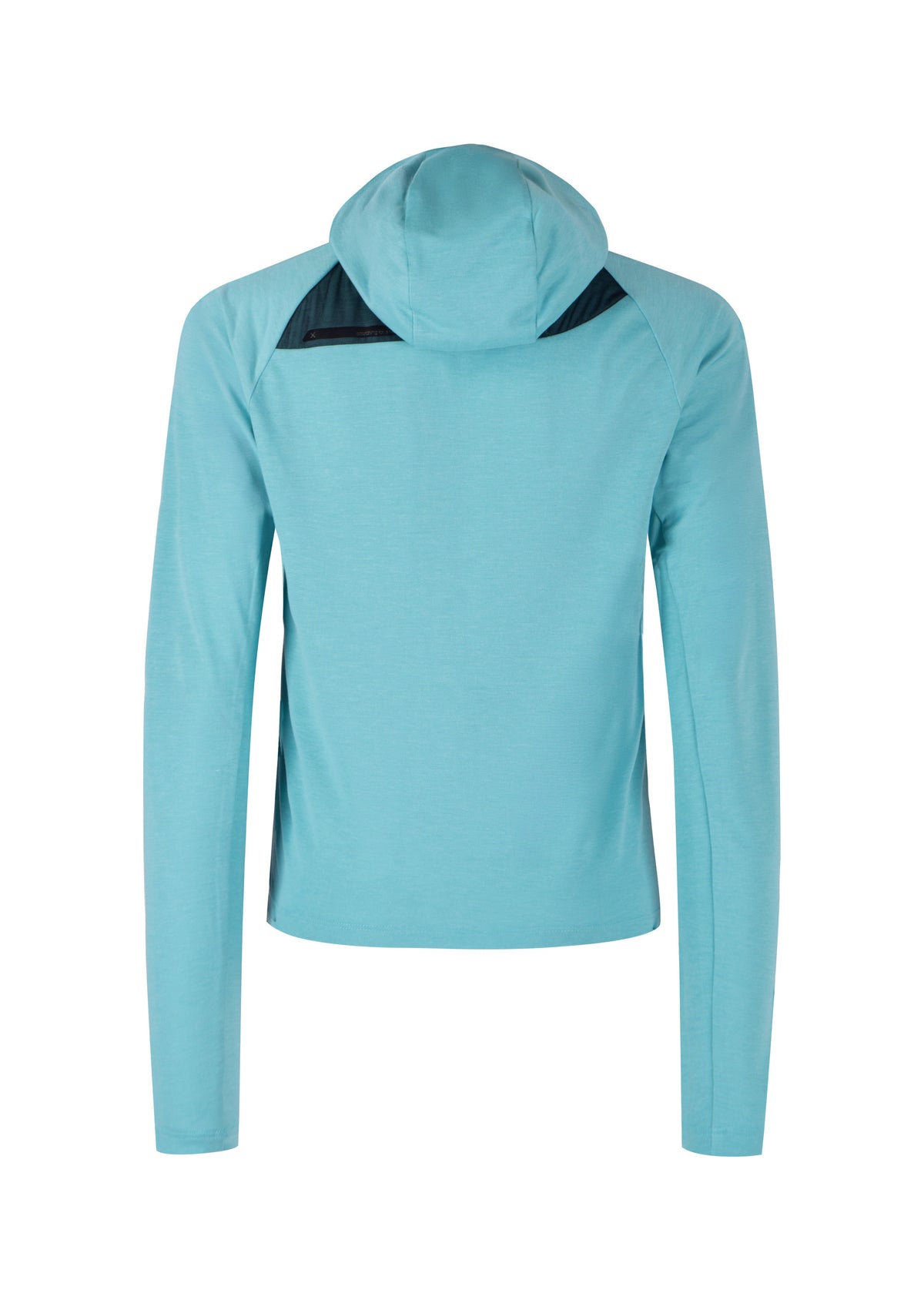 VERSANTE HOODED MAGLIA WOMAN CRYSTAL BLUE