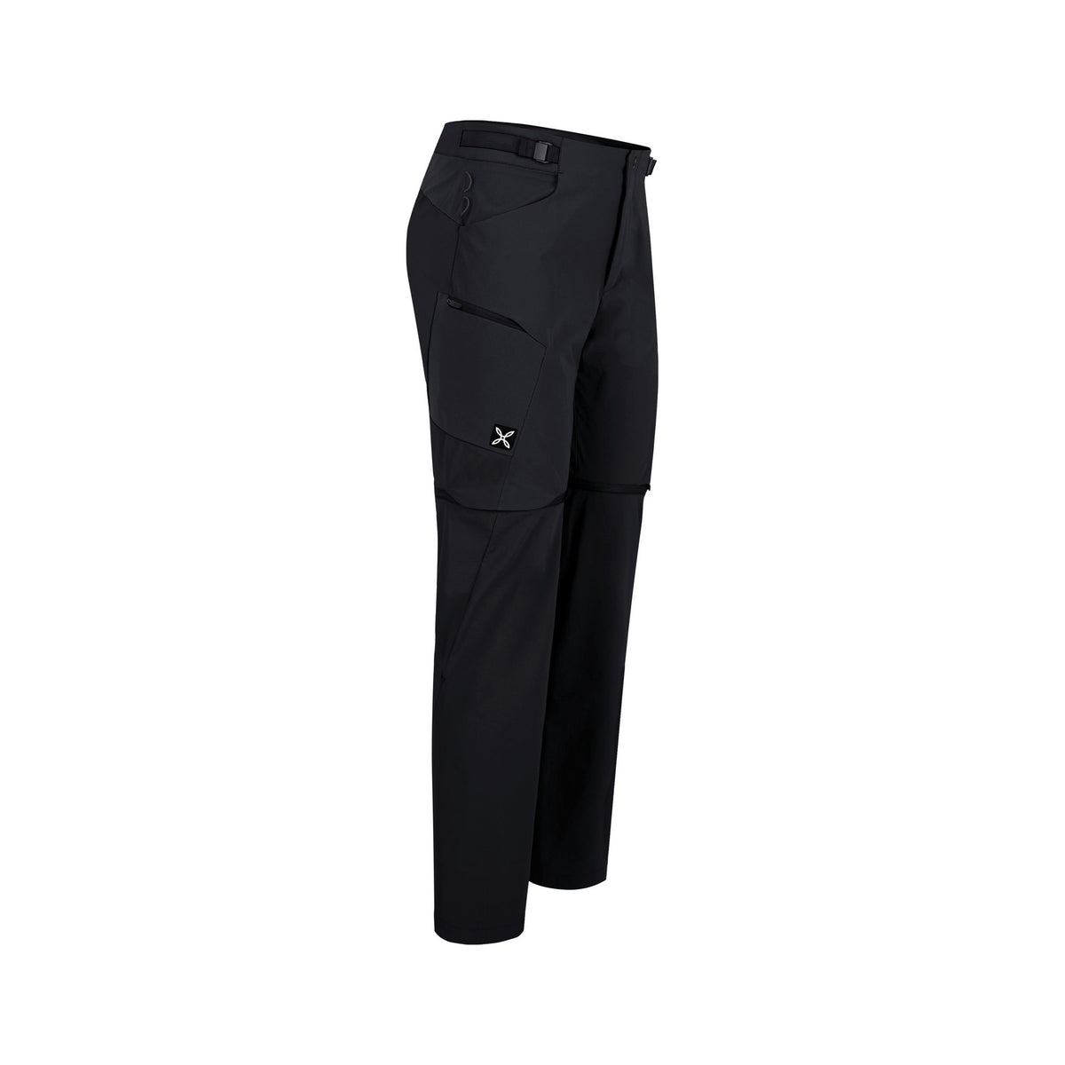 ALTAI ZIP OFF PANTS BLACK