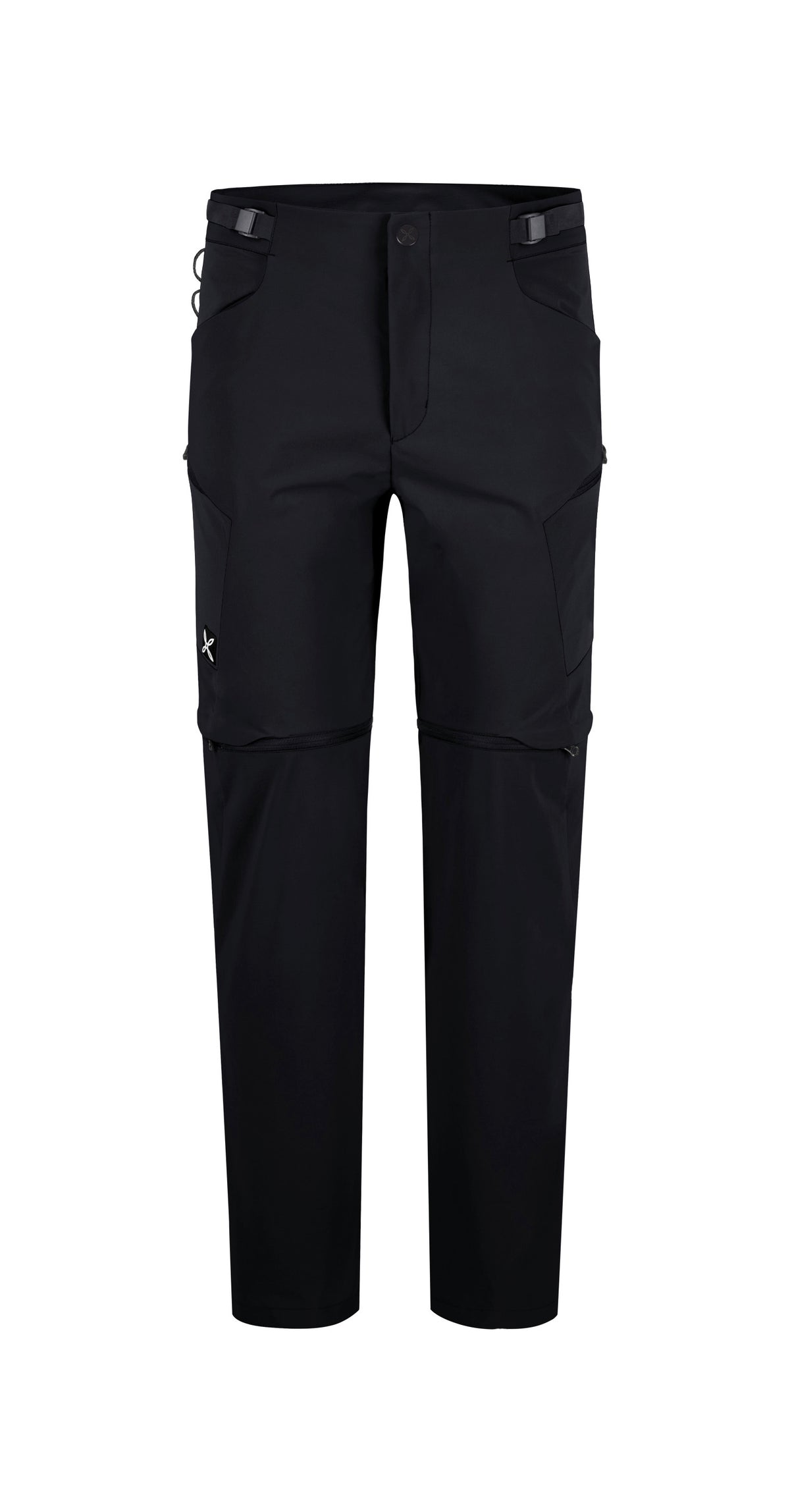 ALTAI ZIP OFF PANTS BLACK