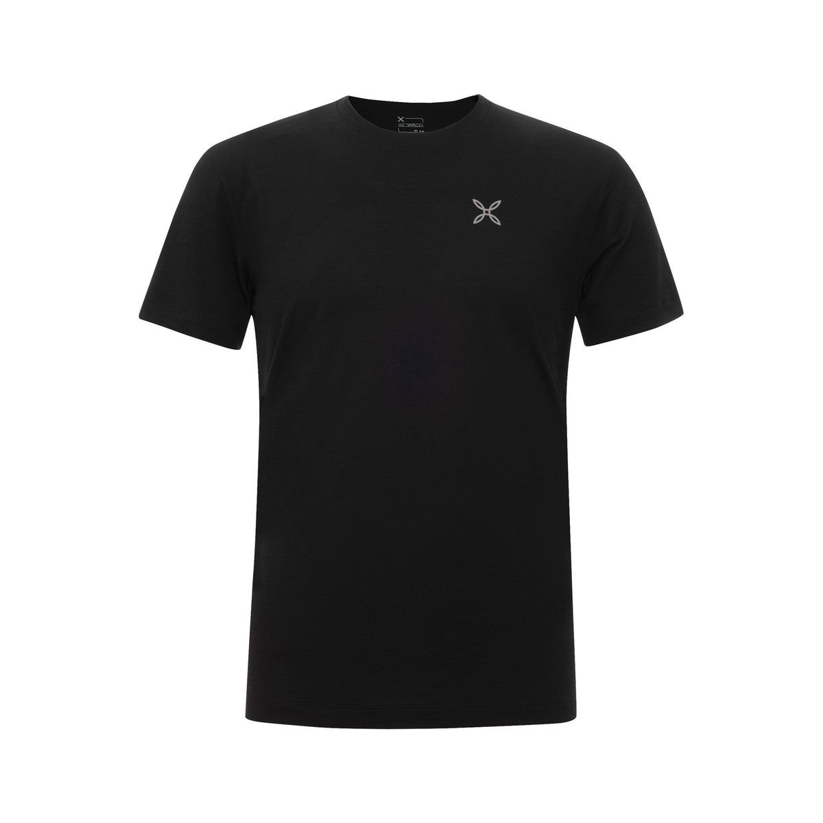 LOGO MERINO T-SHIRT BLACK