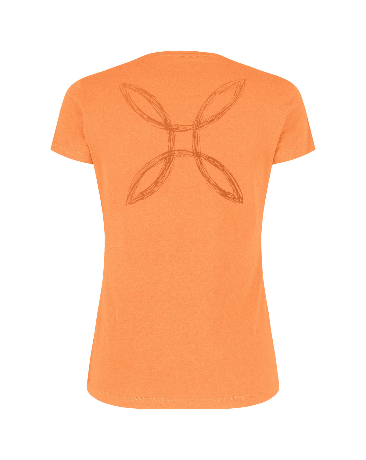PENCIL LOGO T-SHIRT WOMAN MELON