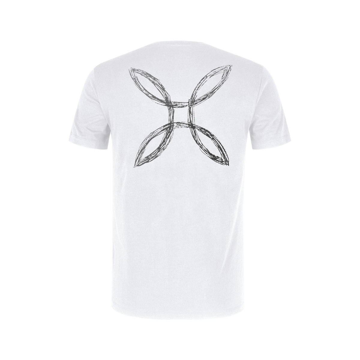 MONTURA PENCIL LOGO T-SHIRT BIANCO