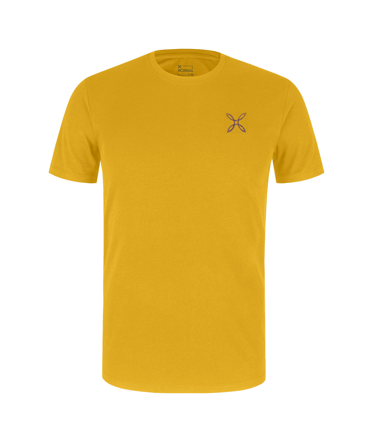 PENCIL LOGO T-SHIRT MUSTARD