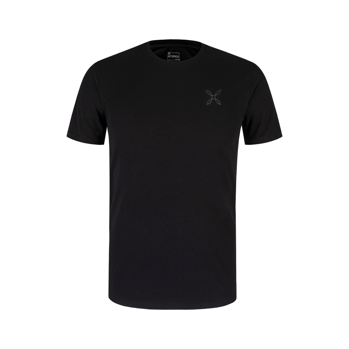 MONTURA PENCIL LOGO T-SHIRT BLACK