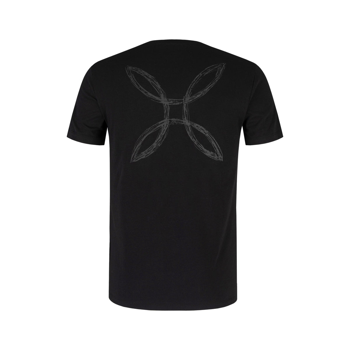 MONTURA PENCIL LOGO T-SHIRT BLACK