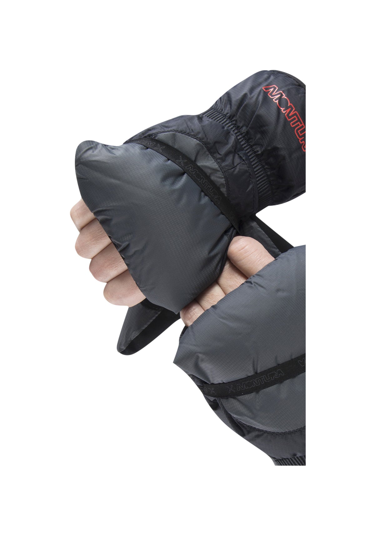 FINGER-OUT MITTEN BLACK