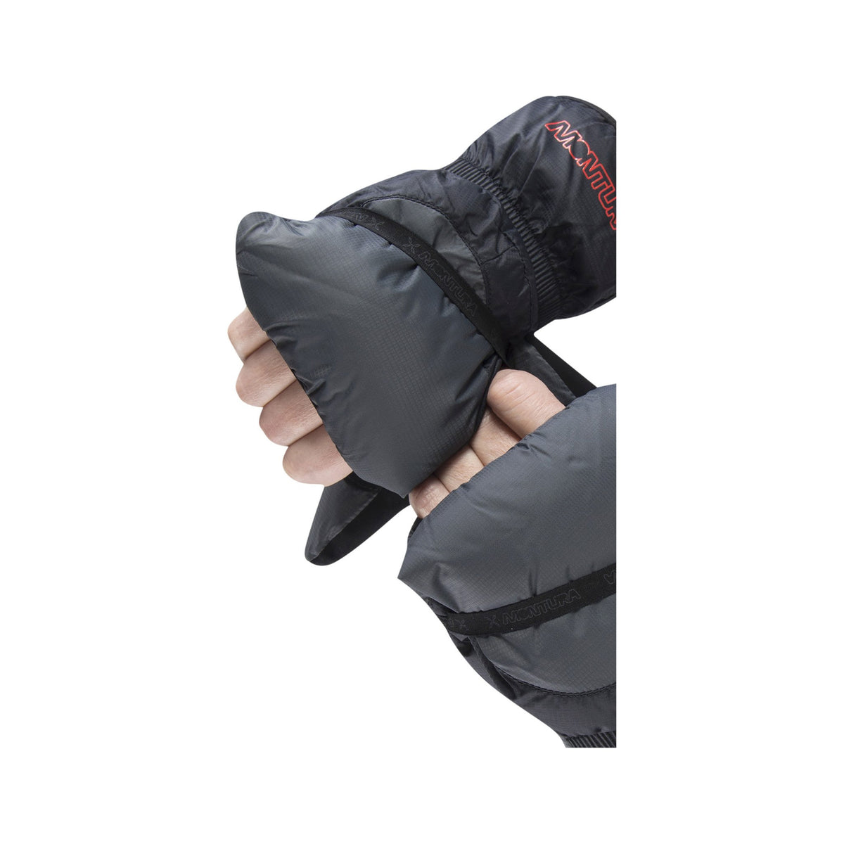 FINGER-OUT MITTEN BLACK