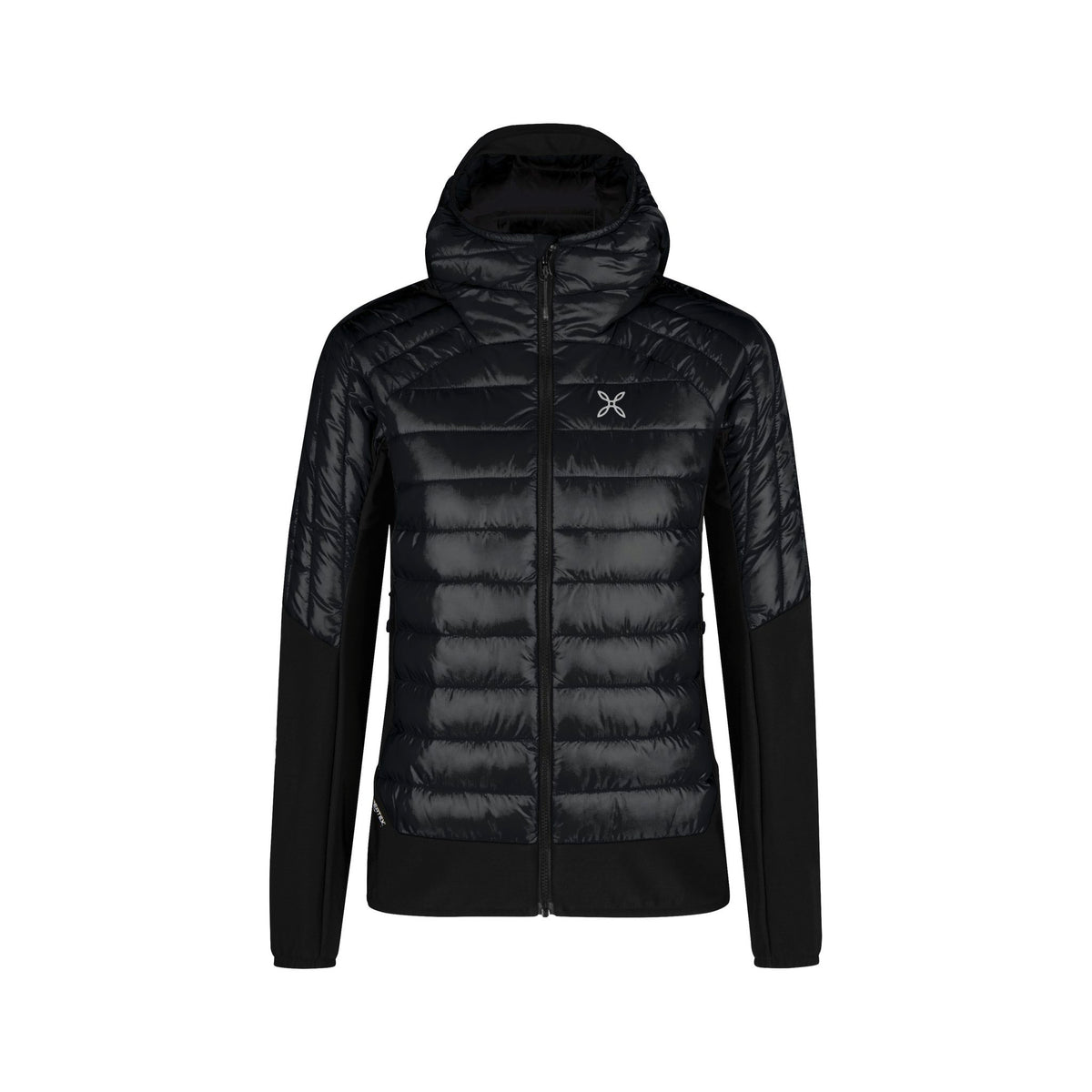 PEAK HYBRID HOODED JACKET WOM. BLACK