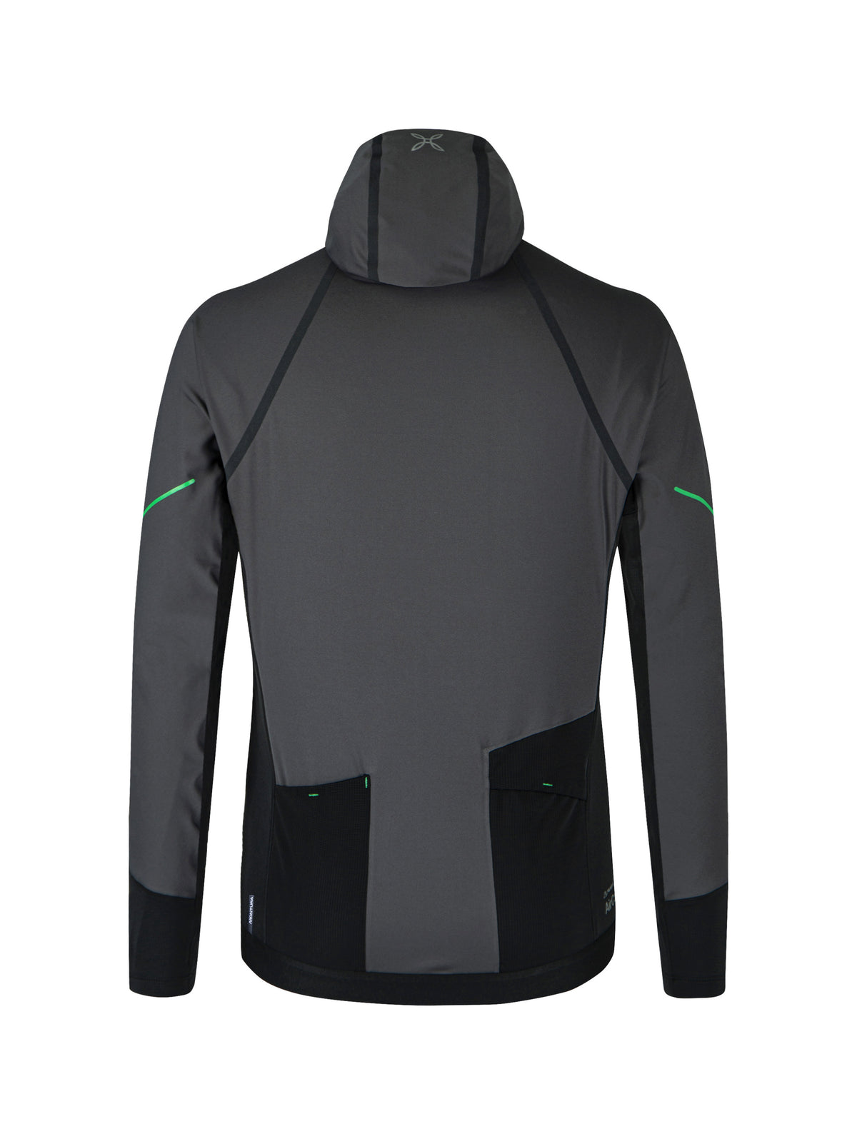 RITMO PTC AIRCORE HALF ZIP M. ANTRACITE/VIBE GREEN