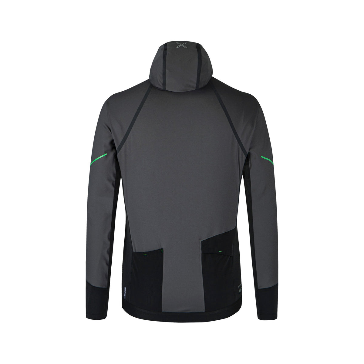 RITMO PTC AIRCORE HALF ZIP M. ANTRACITE/VIBE GREEN