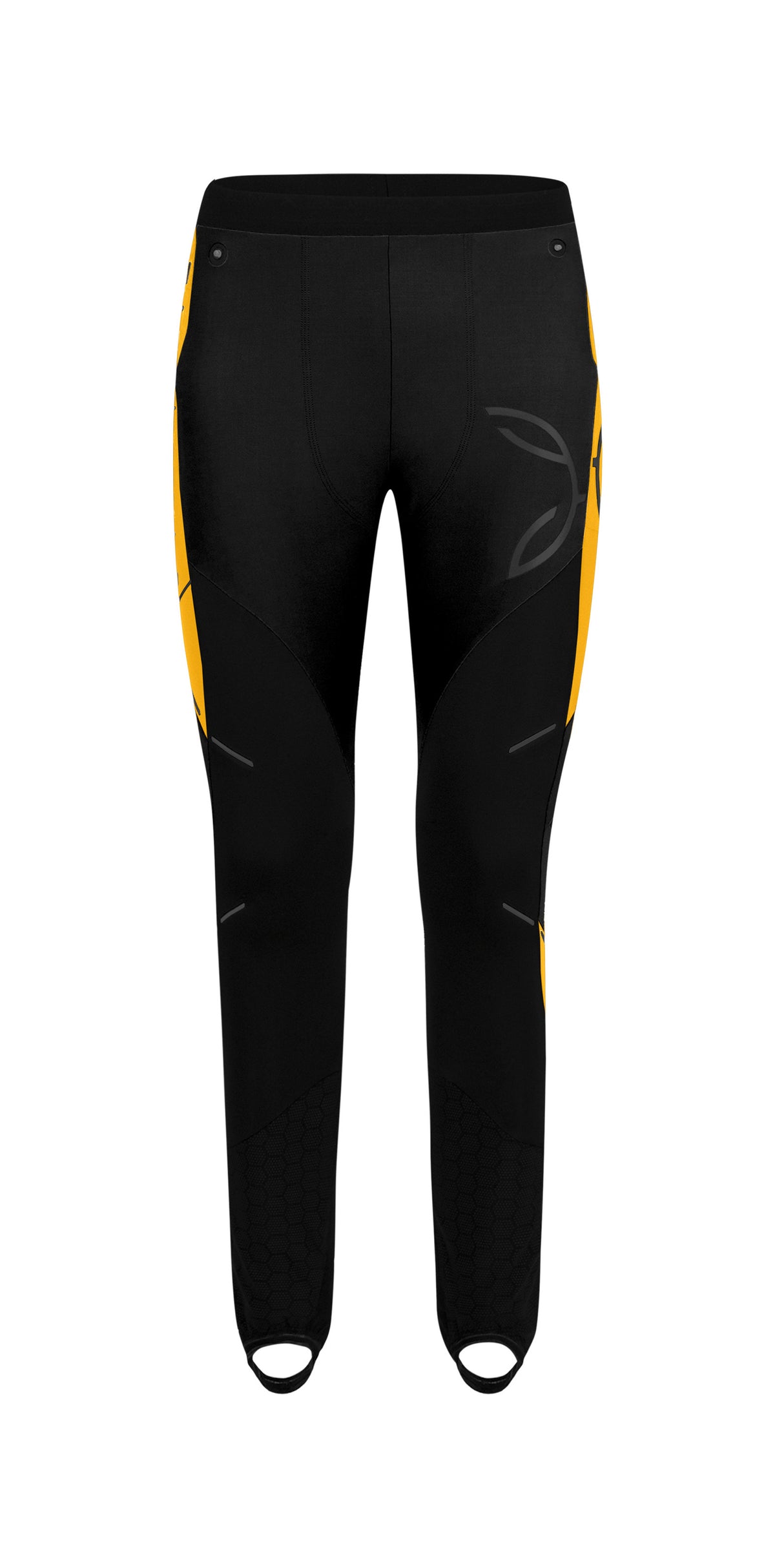 SLICK 2 PANTS BLACK/MUSTARD