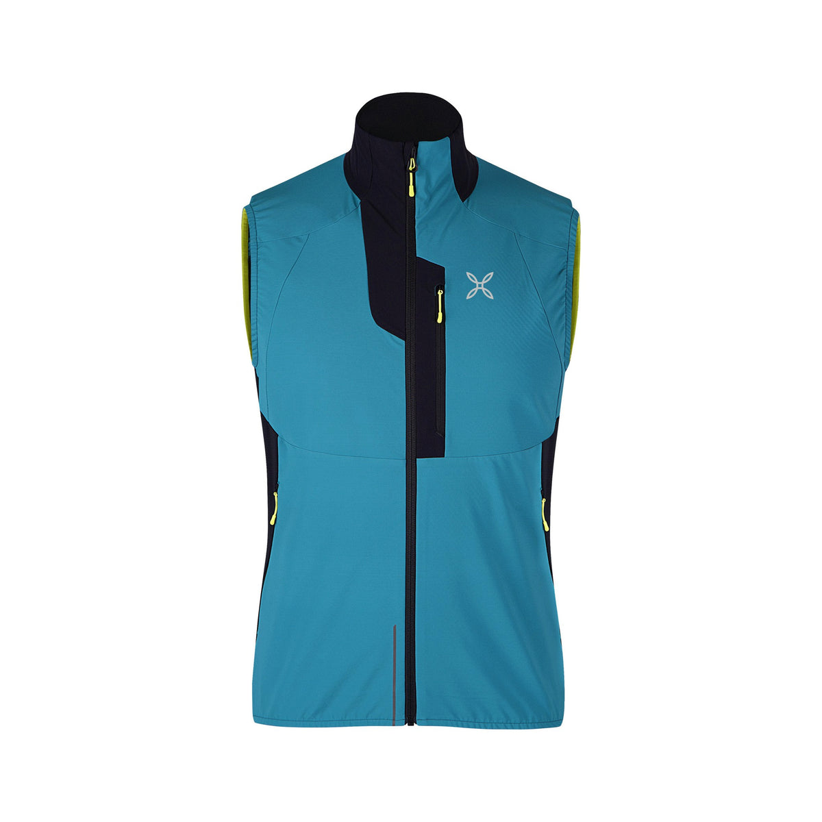 FLASH VEST STEEL BLUE/SUNNY LIME