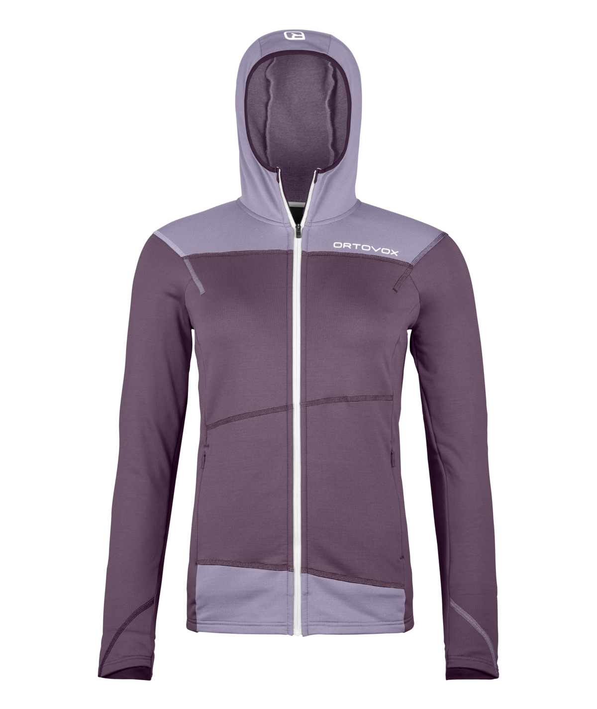 FLEECE LIGHT HOODY W wild berry