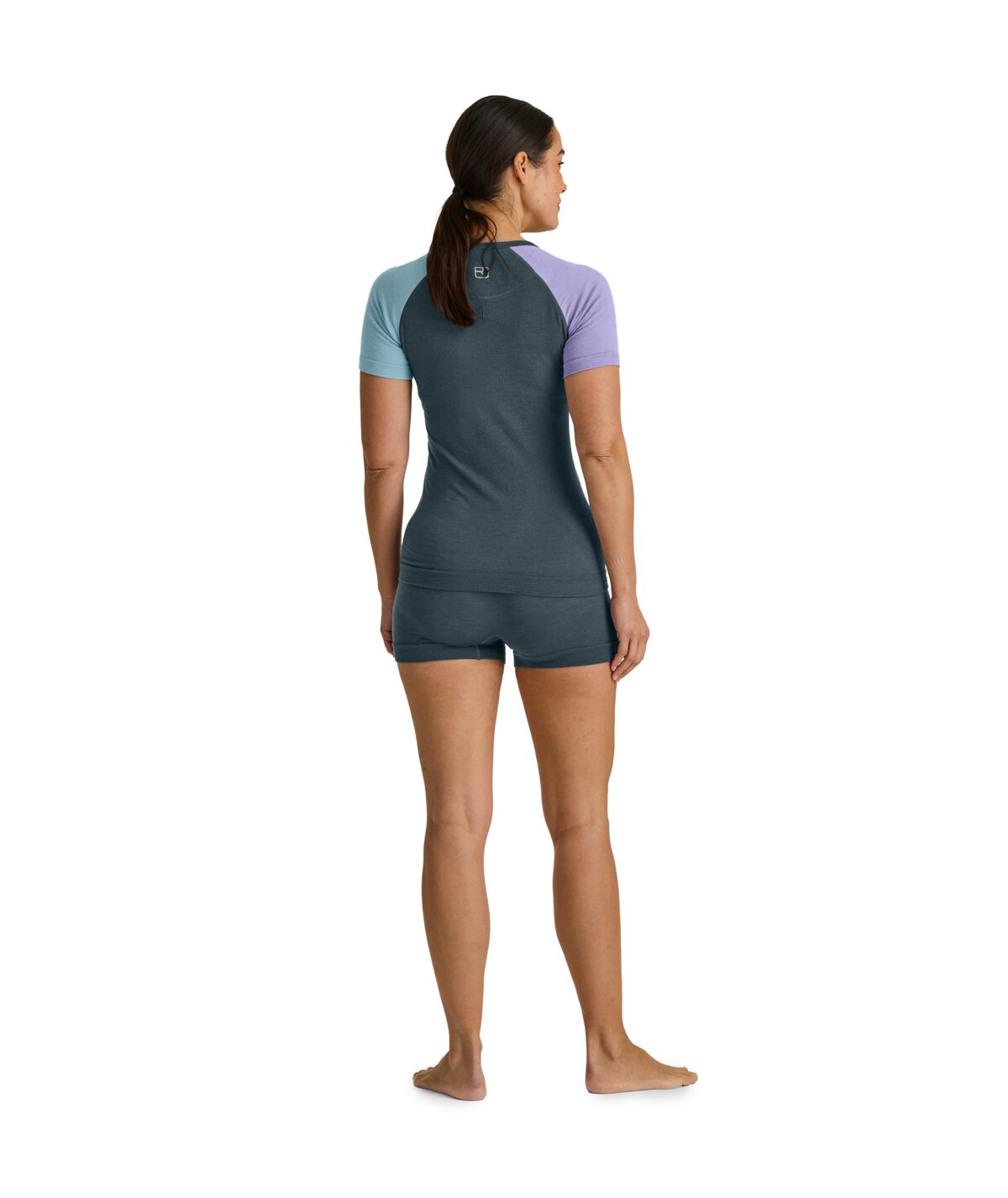 120 COMP LIGHT SHORT SLEEVE W dark arctic grey