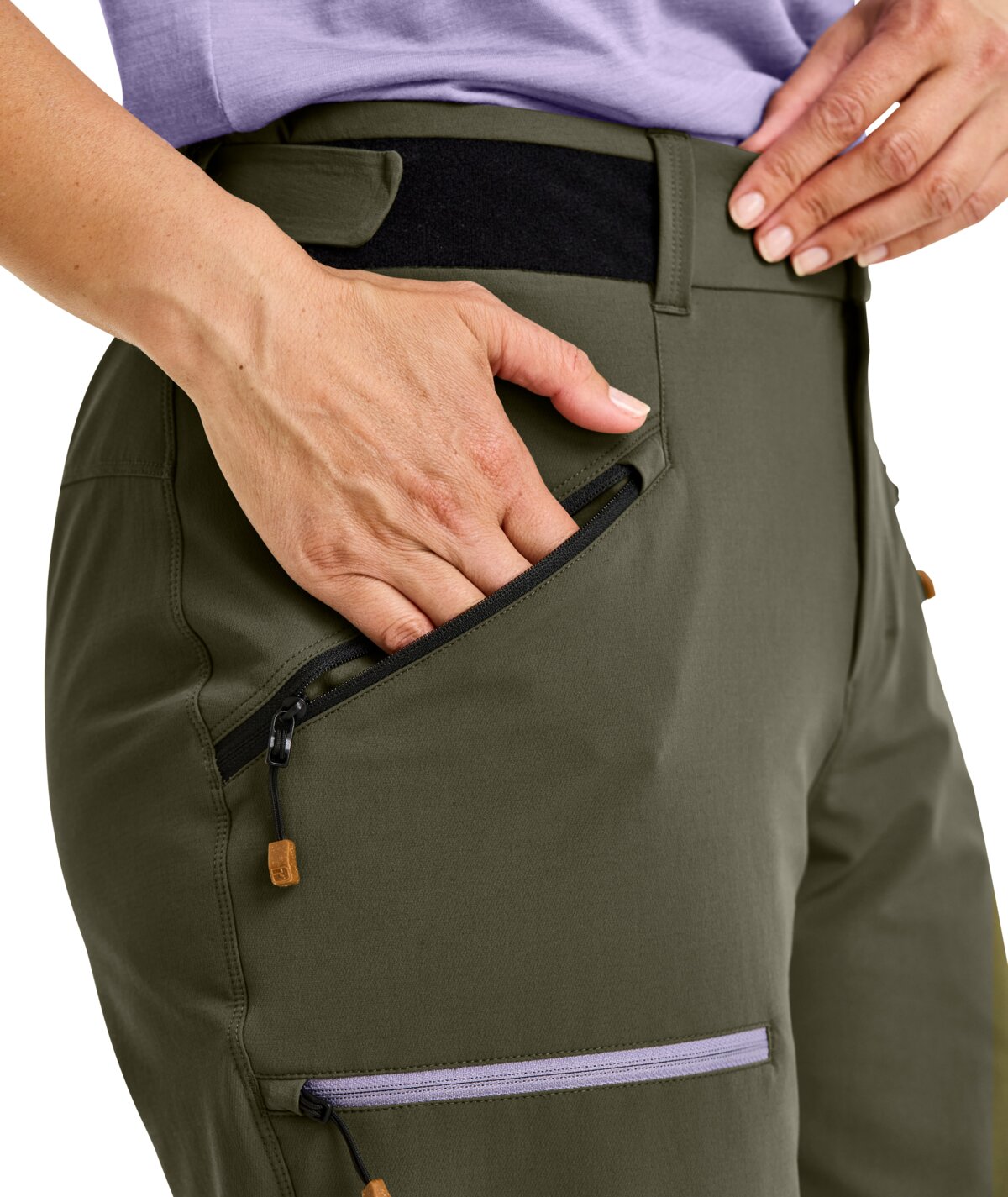 ORTOVOX SECEDA SOFTSHELL PANTS W black raven